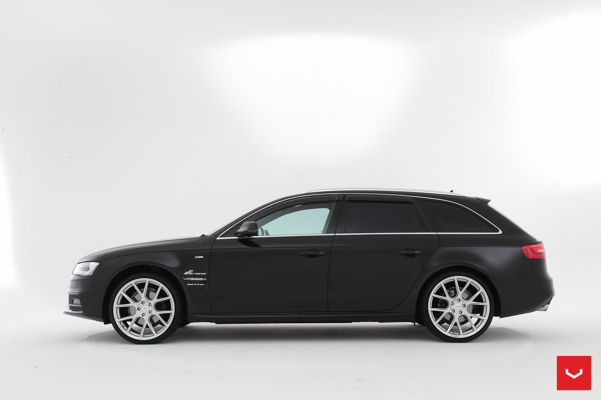 Chrome Vossen VFS6 Series Wheels on Audi A4 - Photo by Vossen