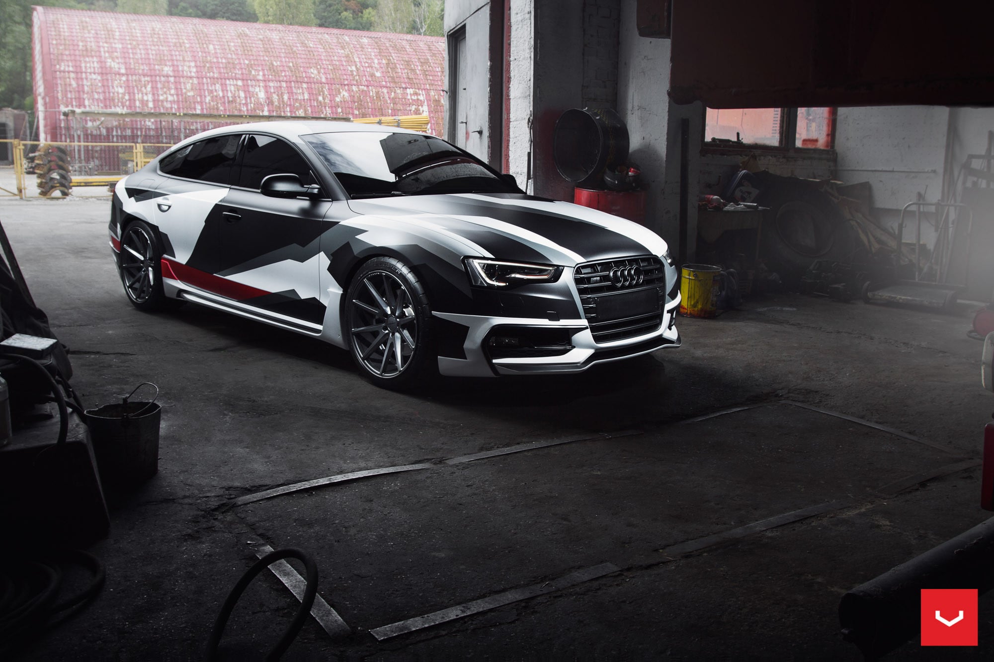 Audi A5 Sportback Custom Wheels - Photo by Vossen