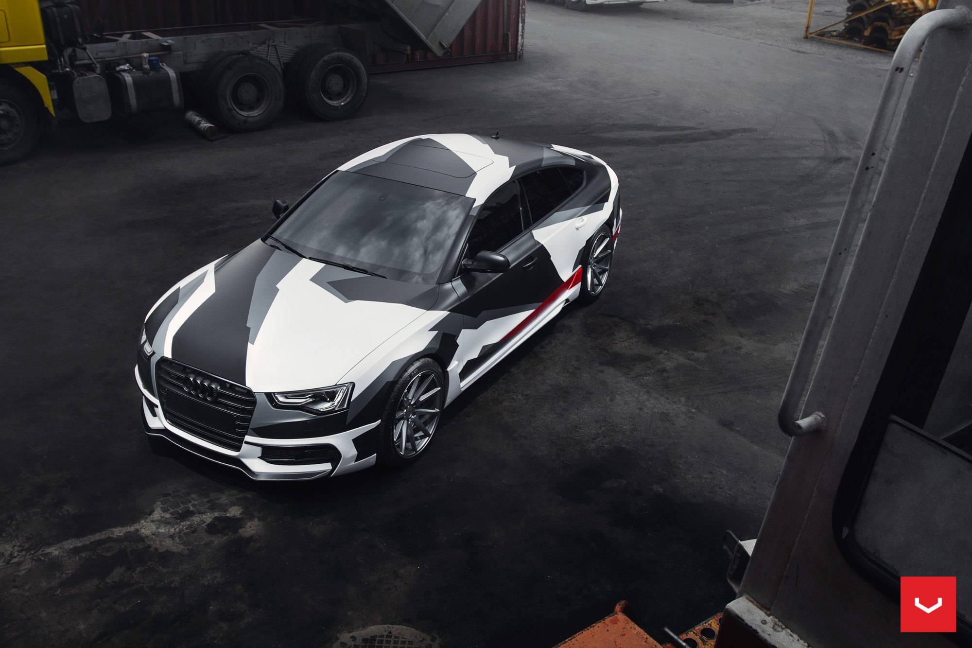 Audi a7 камуфляж