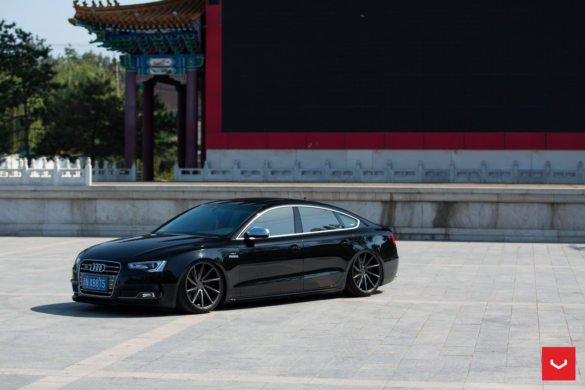 Audi A5 Sportback With Air Suspension - Photo by Vossen