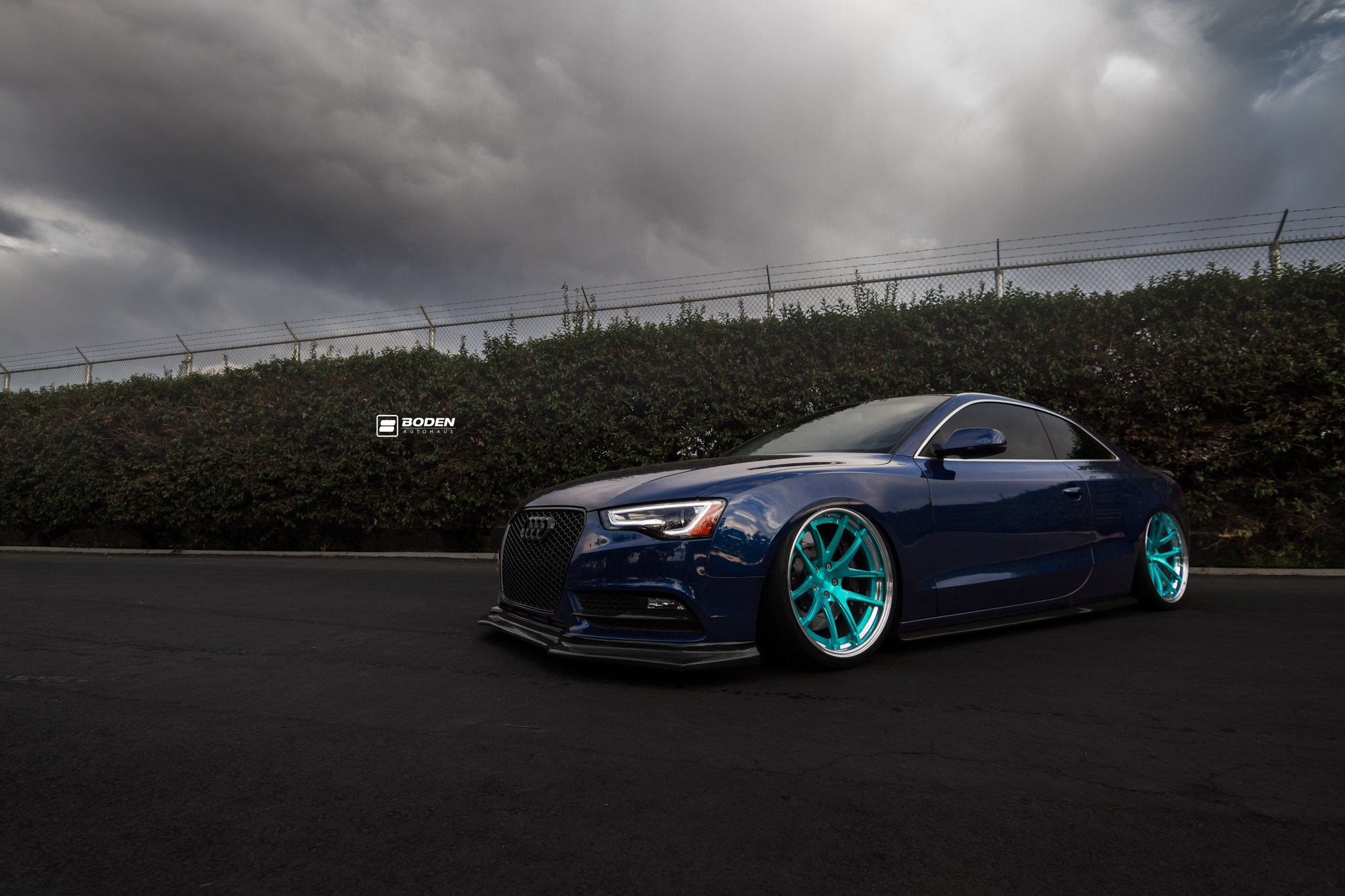 Rotiform SNA 3PC Custom Painted Wheels on Audi A5 Coupe - Photo by Rotiform