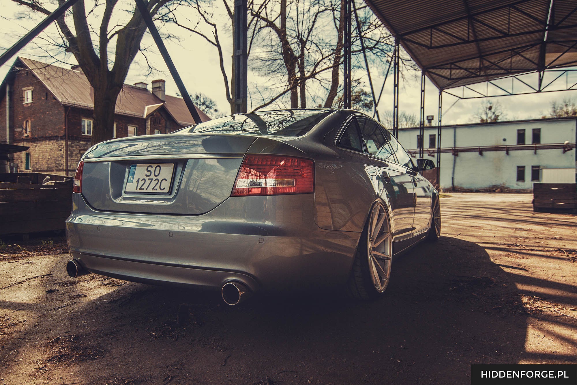 Audi A6 with Custom Vossen Forged Wheels - Photo by Vossen
