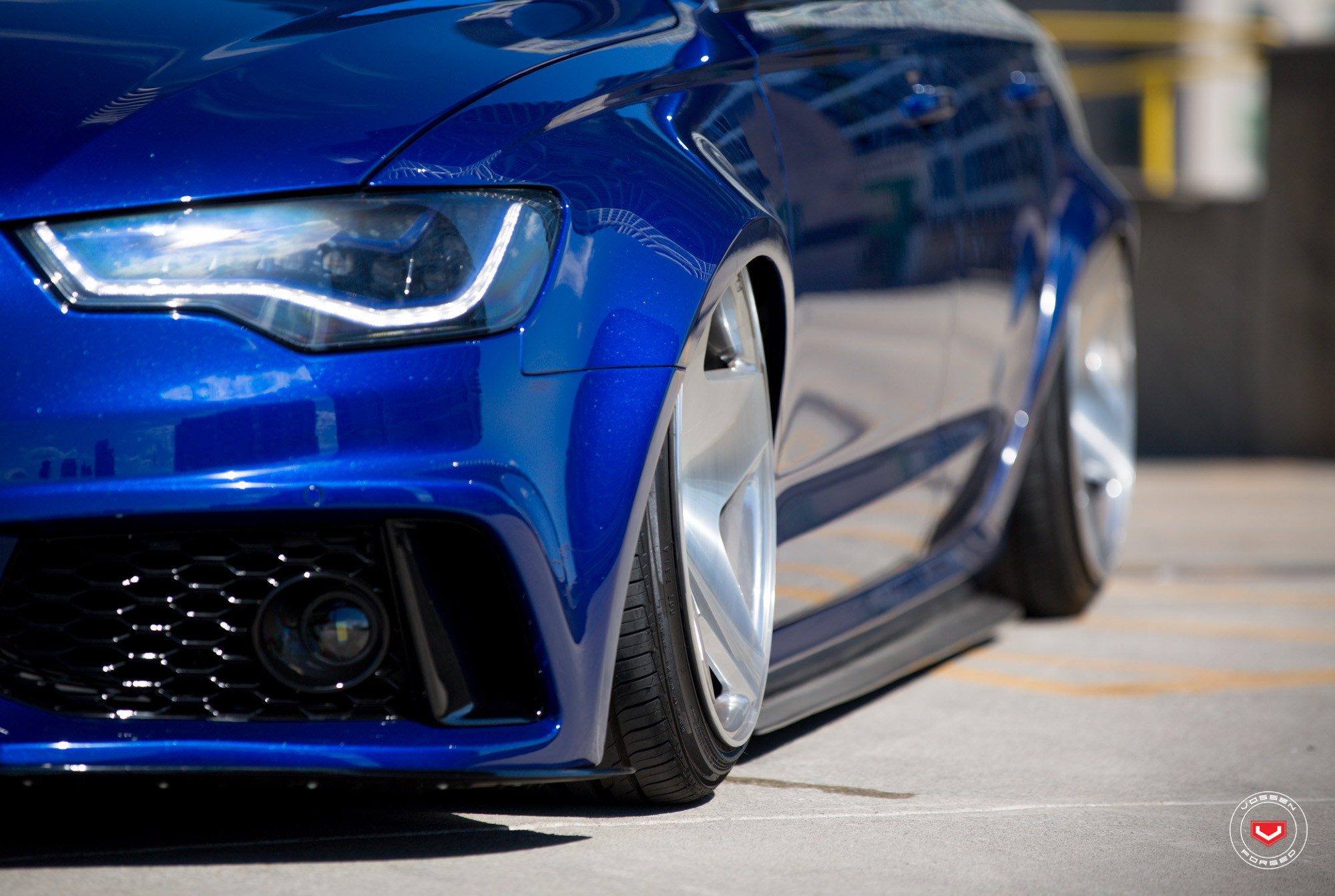 20 Inch Forged VPS Vossen Wheels on Audi A6 - Photo by Vossen