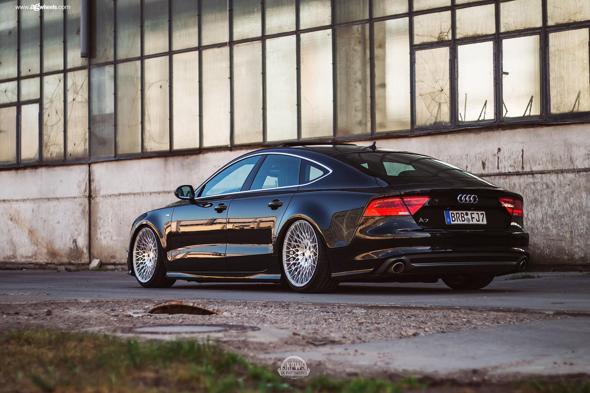 Stanced Audi A7 - Photo by Avant Garde