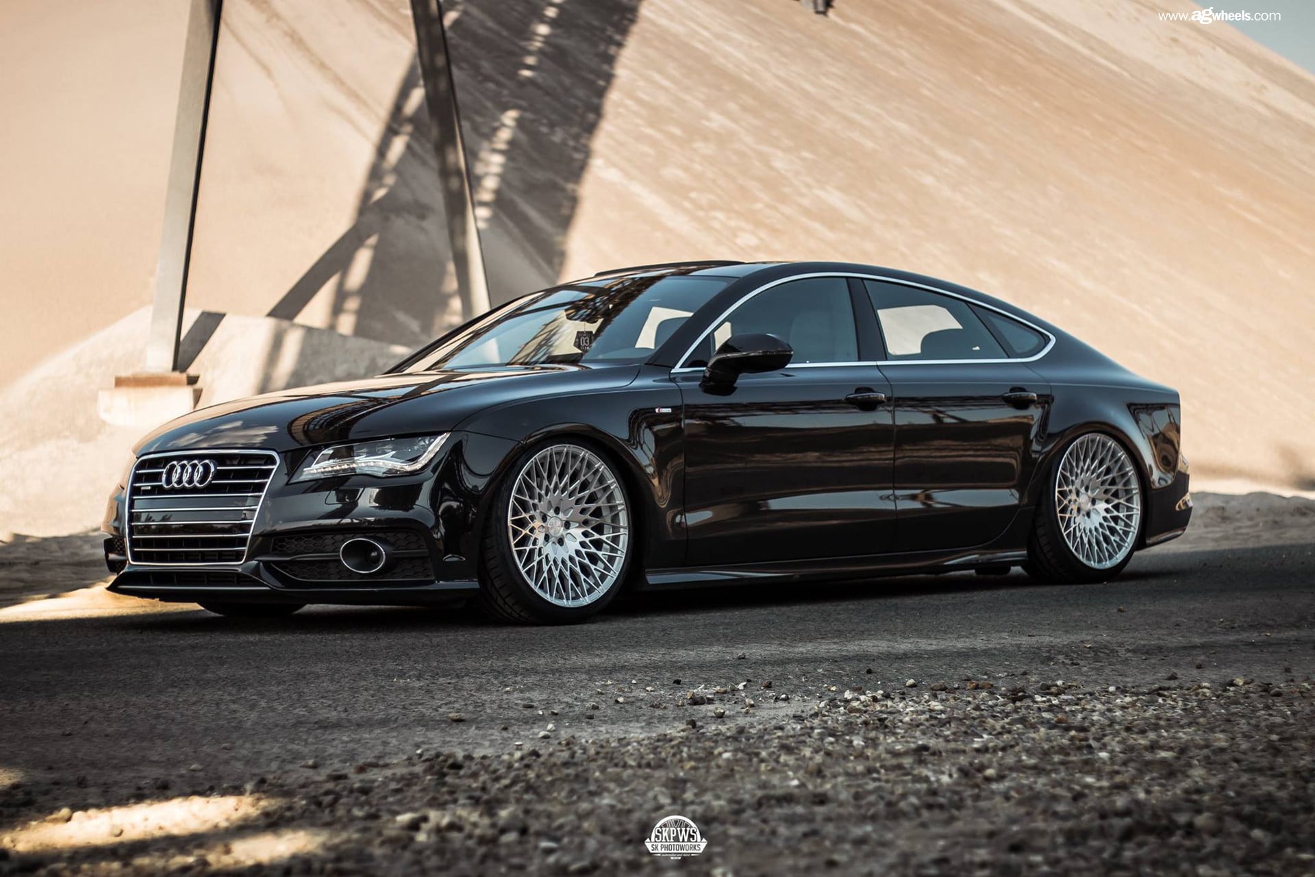 Custom Painted Avant Garde M540 Rims - Photo by Avant Garde