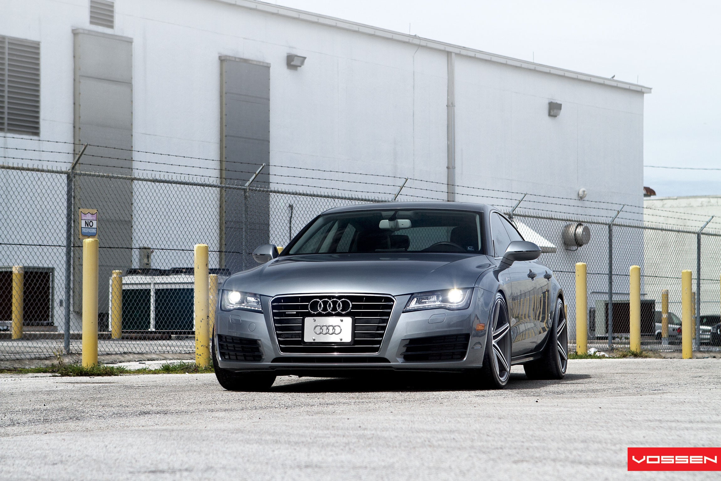 Custom Chrome Grille on Audi A7 - Photo by Vossen