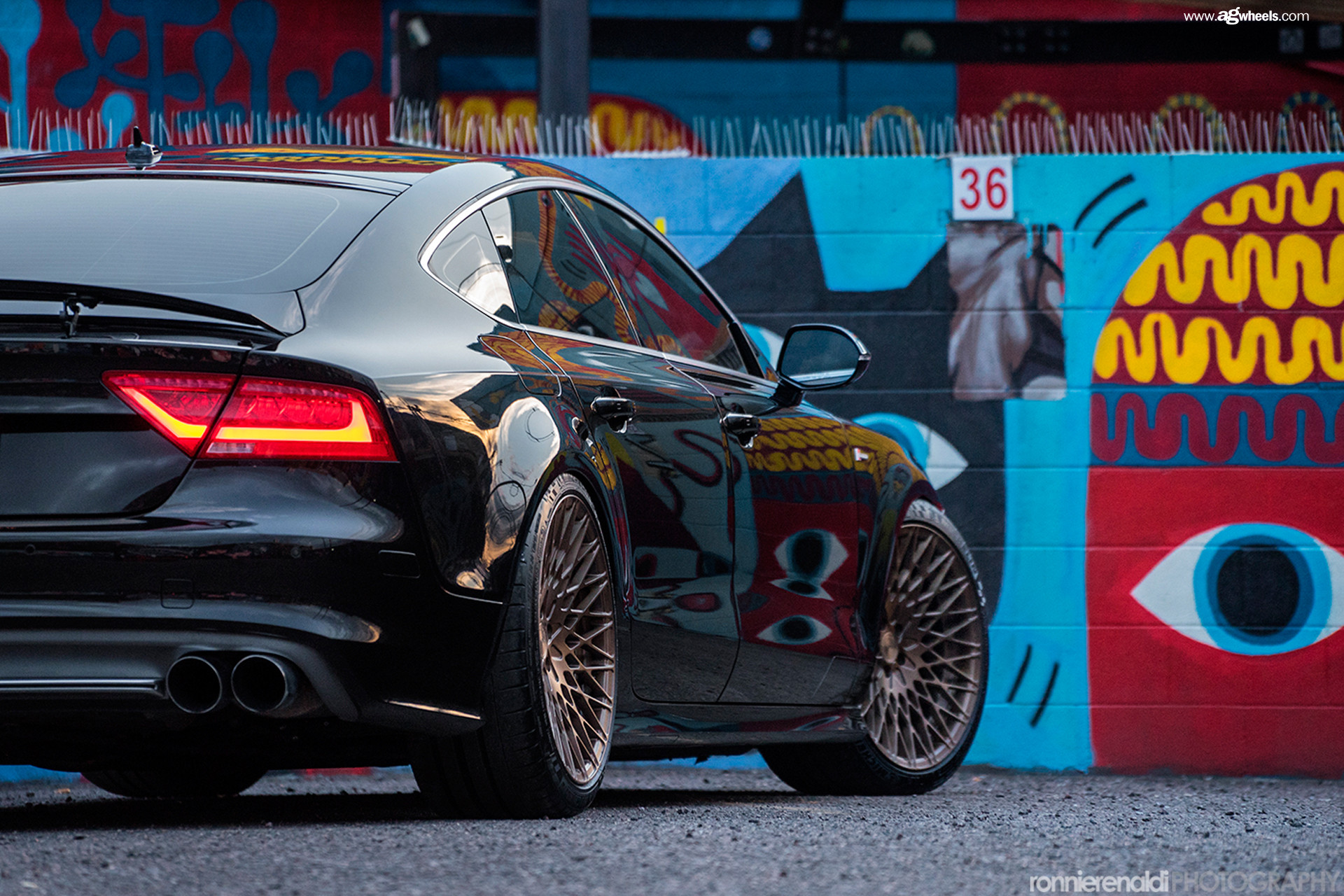 Audi A7 Performance Exhaust Tips - Photo by Avant Garde