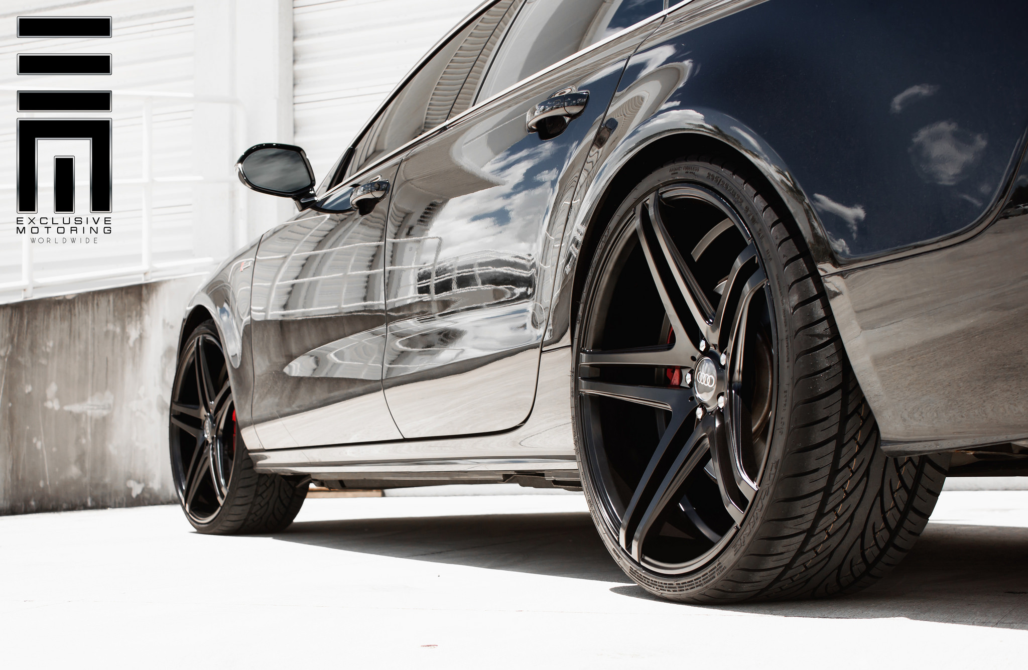 Audi A7 Staggered Rims - Photo by XO Luxury