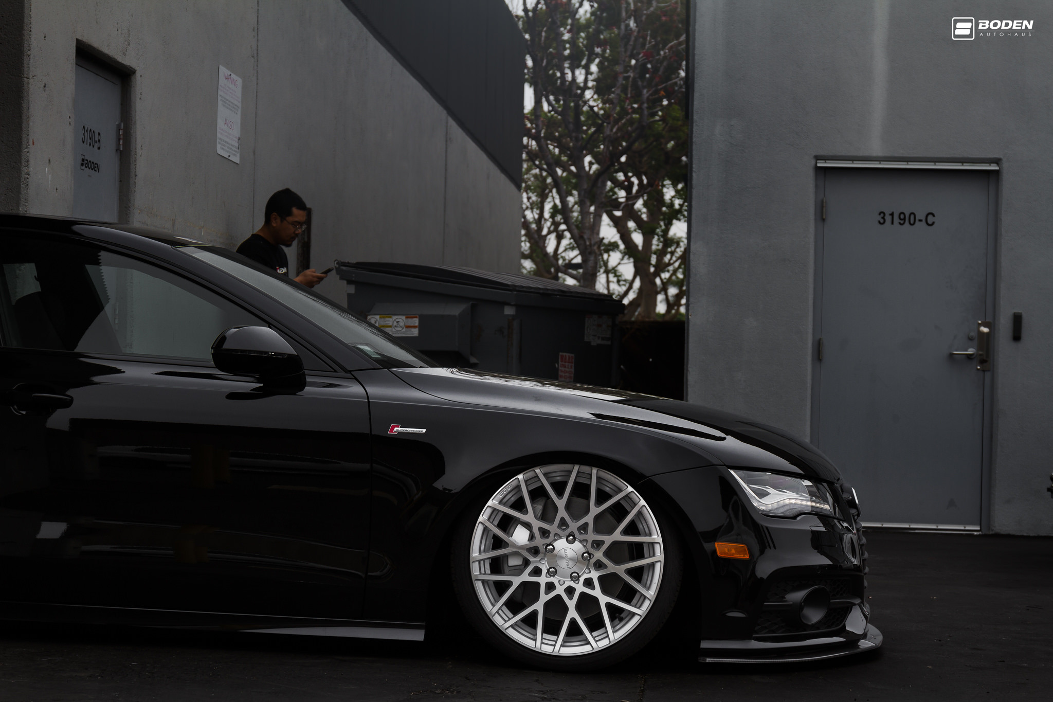 Slammed Audi A7 - Photo by Rotiform