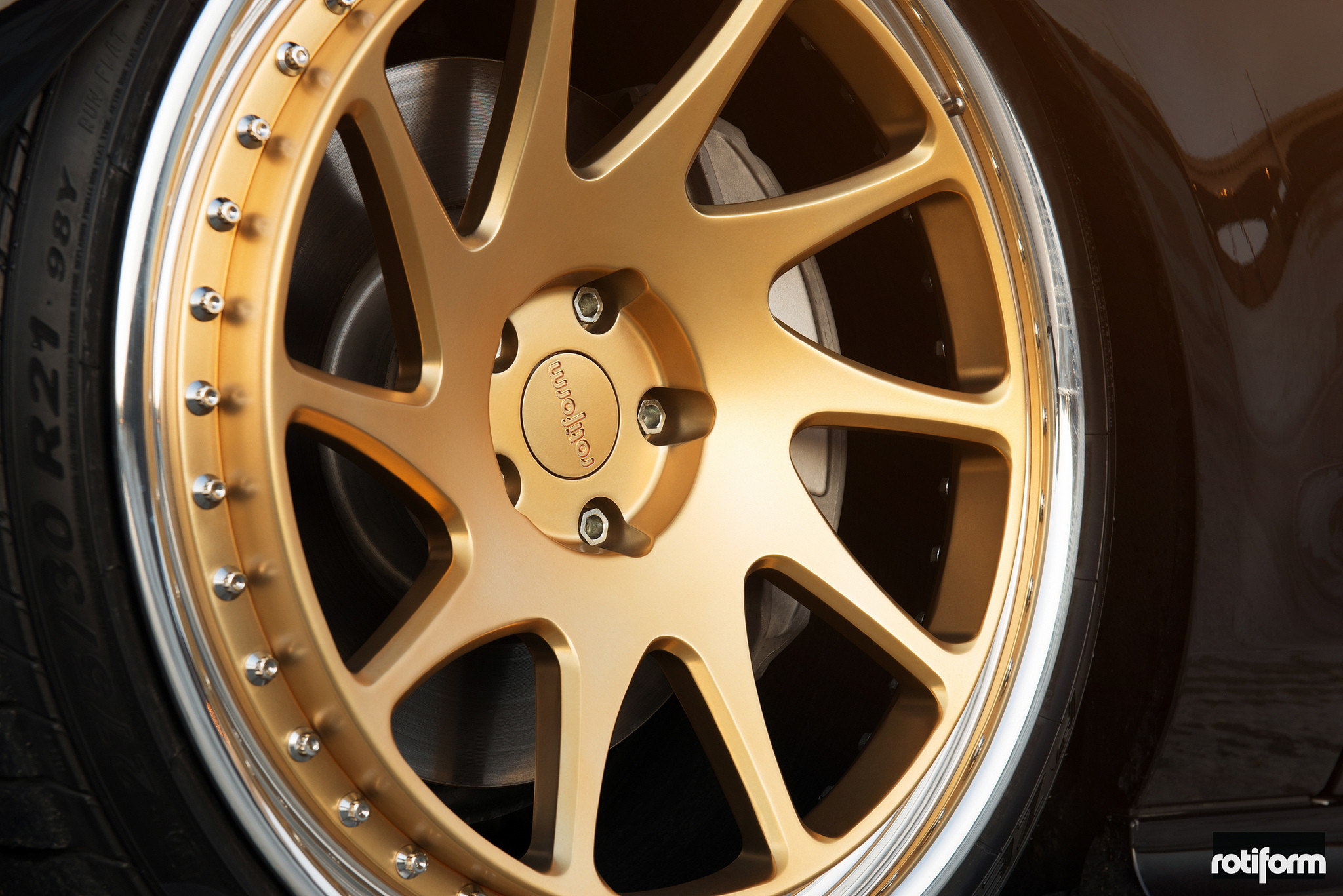 Rotiform Three-Piece Wheels - Photo by Rotiform