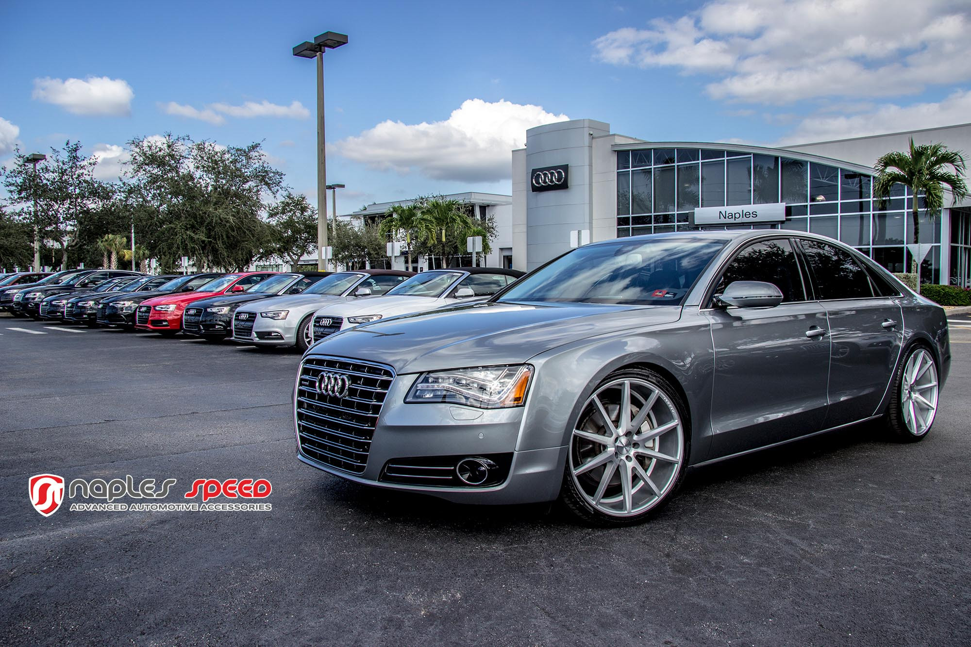 Vossen Flow Formed Wheels on Custom Audi A8 - Photo by Vossen
