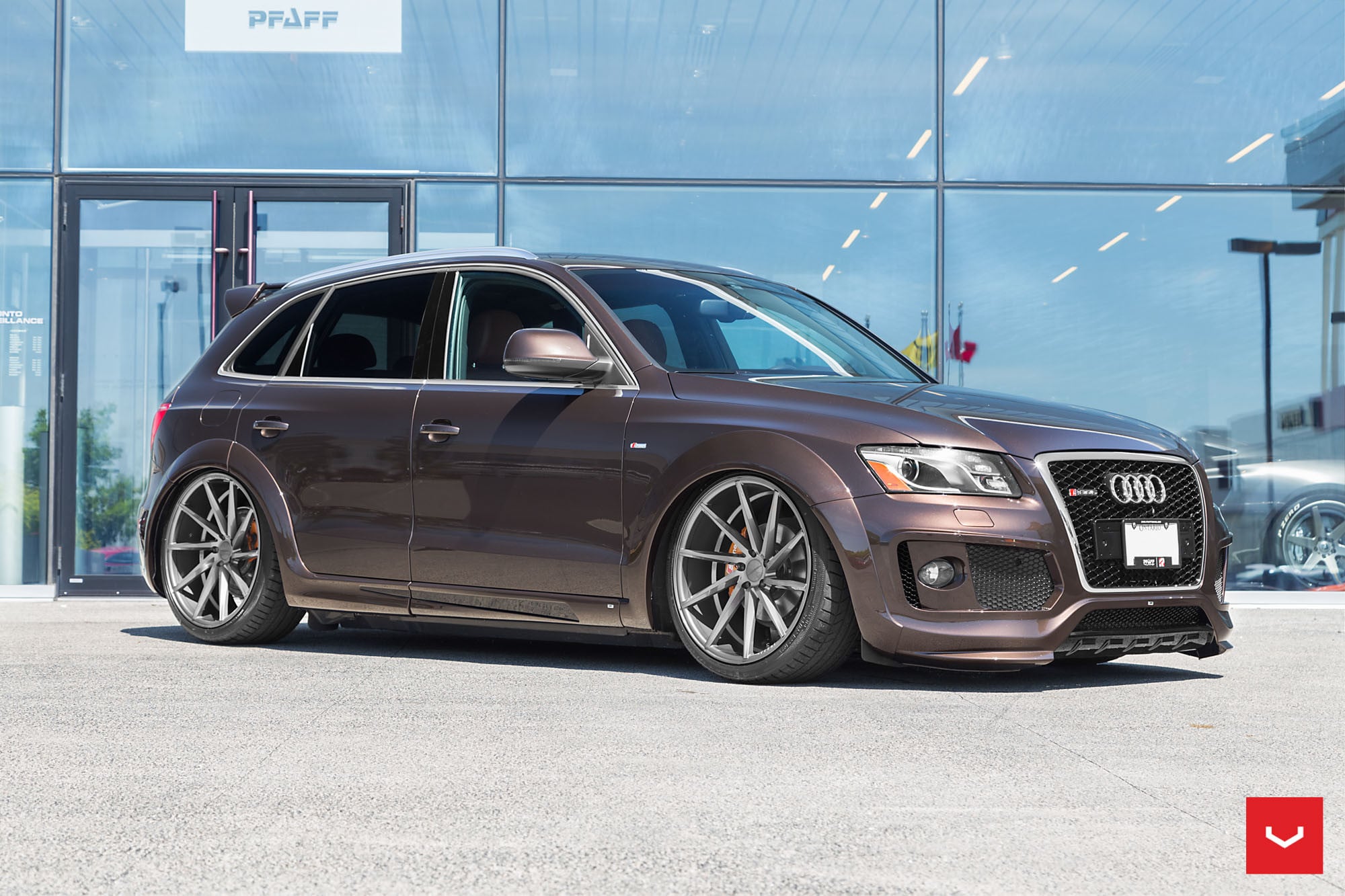 Custom Audi Q5 on Vossen Wheels - Photo by Vossen
