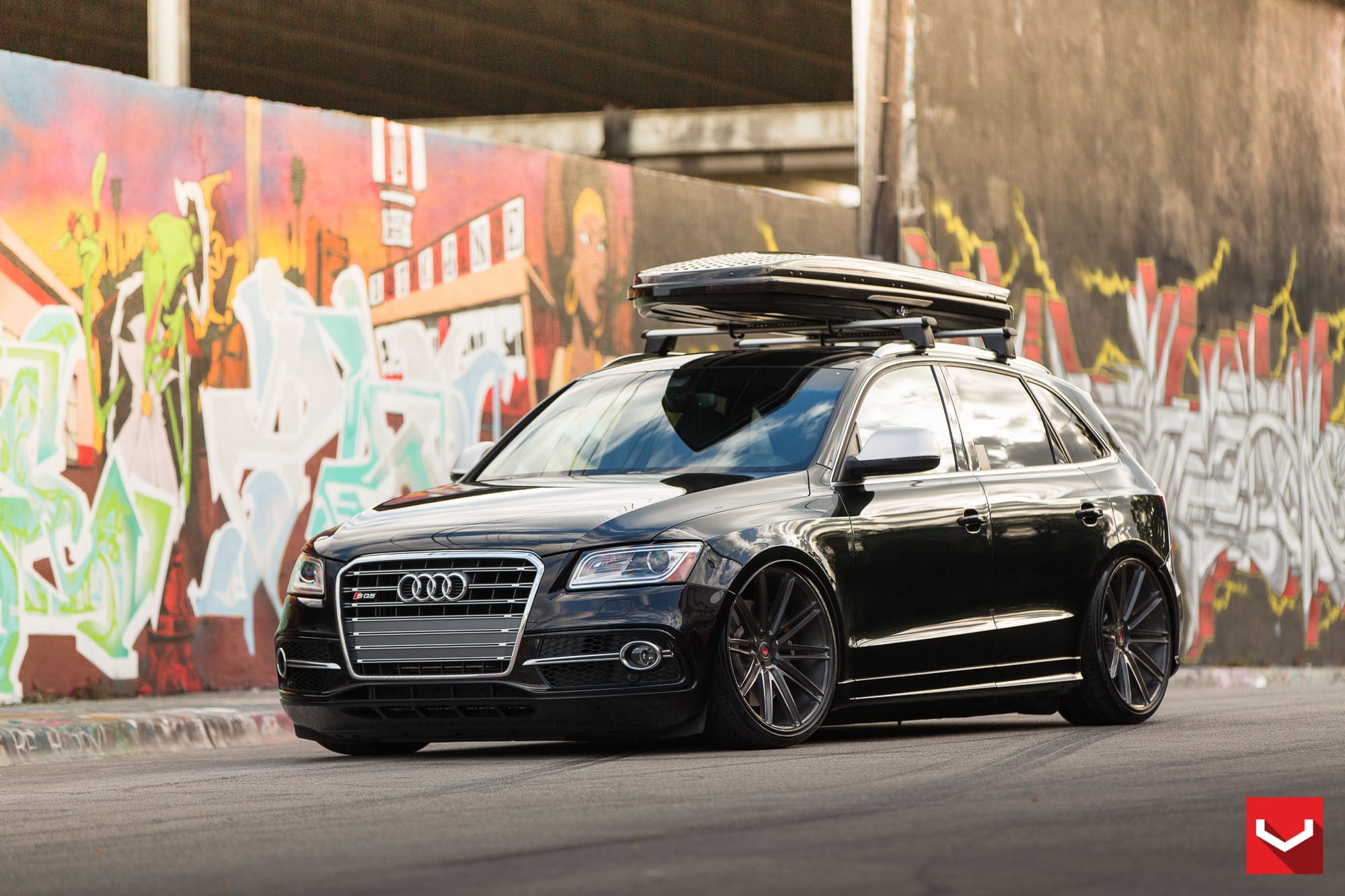 Audi Q5 on Custom Vossen Forged Wheels - Photo by Vossen