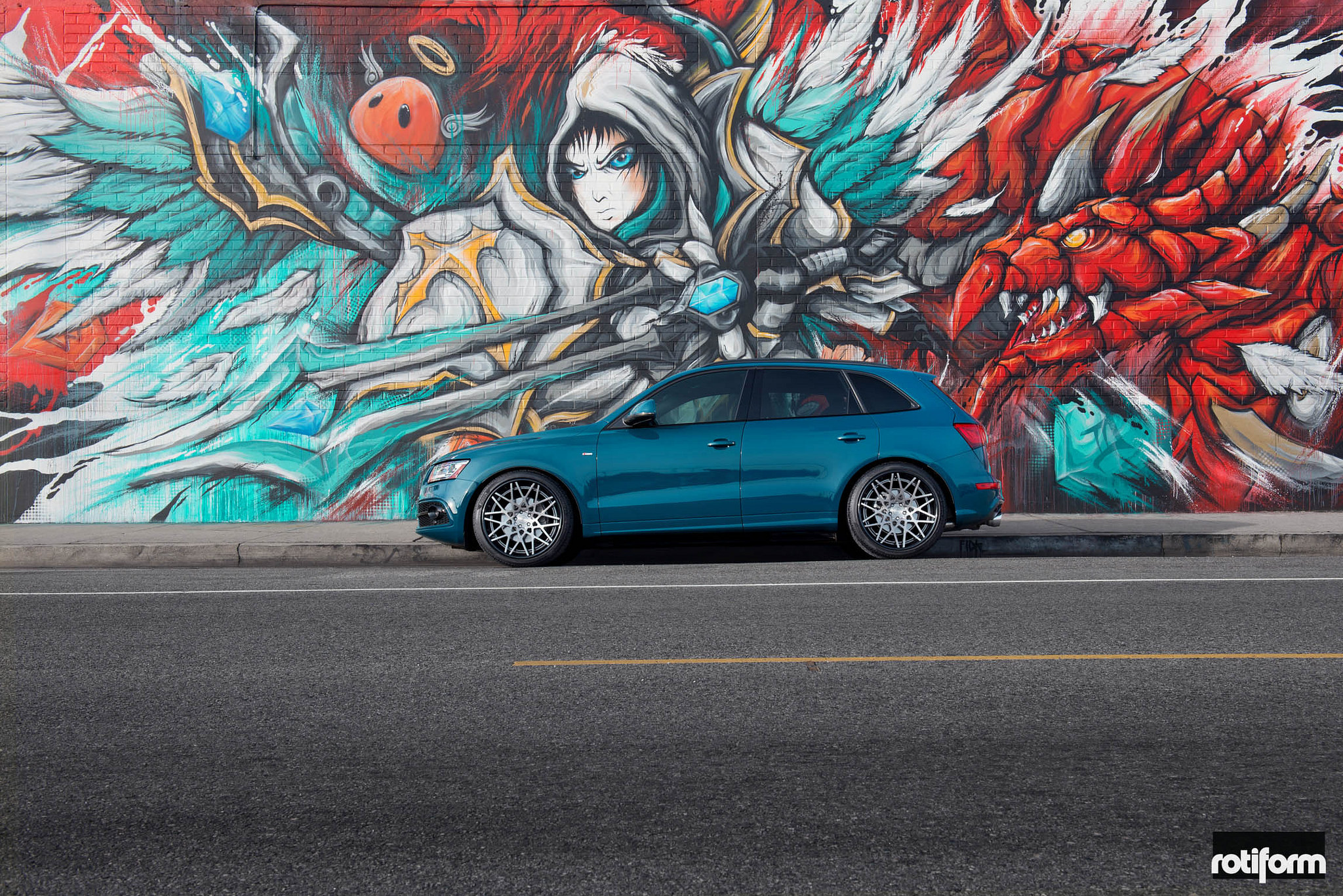 3-Piece Rotiform BLQ on Audi Q5 - Photo by Rotiform