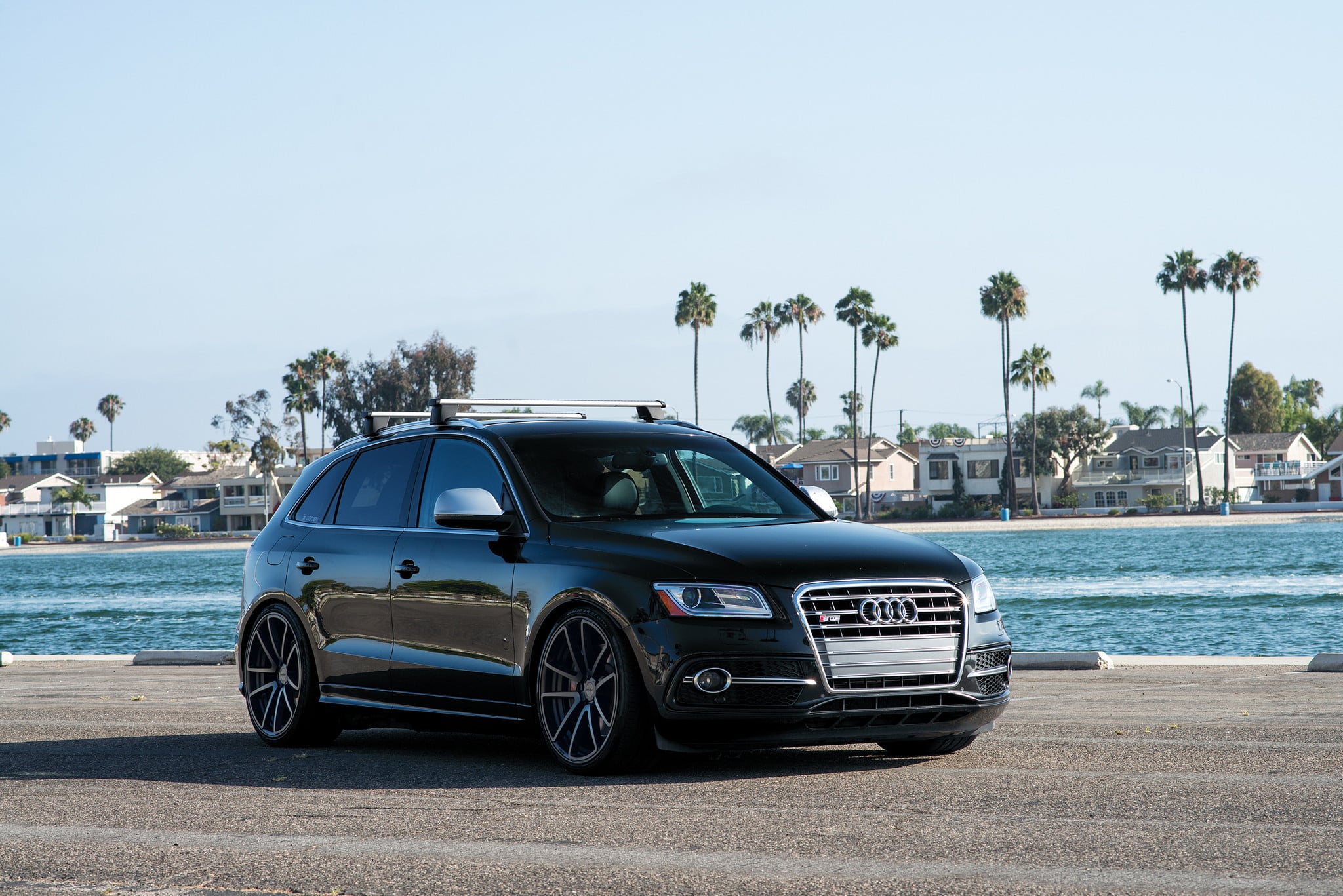 Rotiform SPF Custom Wheels on AUDI Q5 With Air Lift - Photo by Rotiform