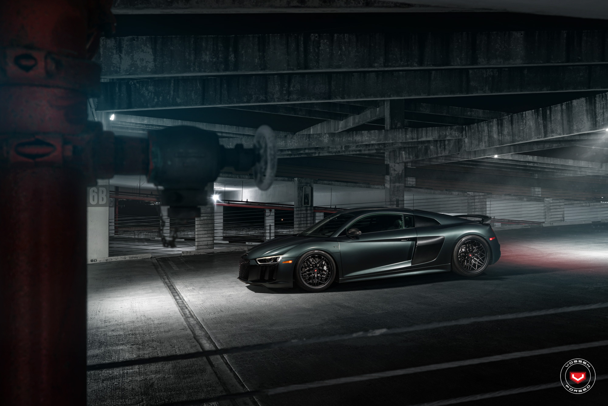 Audi R8 LED Headlights - Photo by Vossen