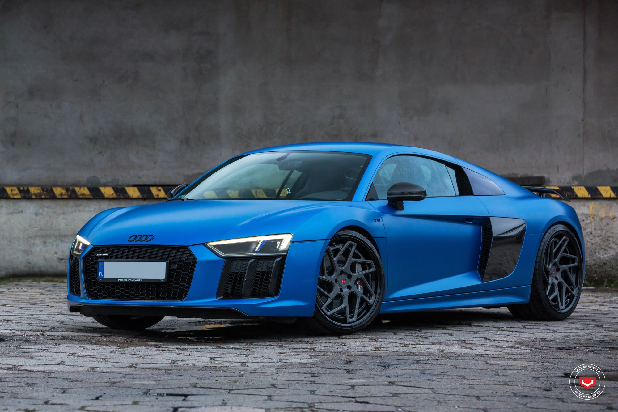 R8 5 2 Audi Blue 2013