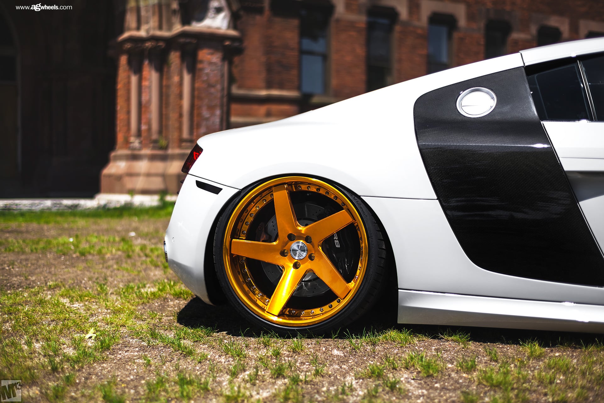 Forged Avant Garde Rims in Gold Finish - Photo by Avant Garde