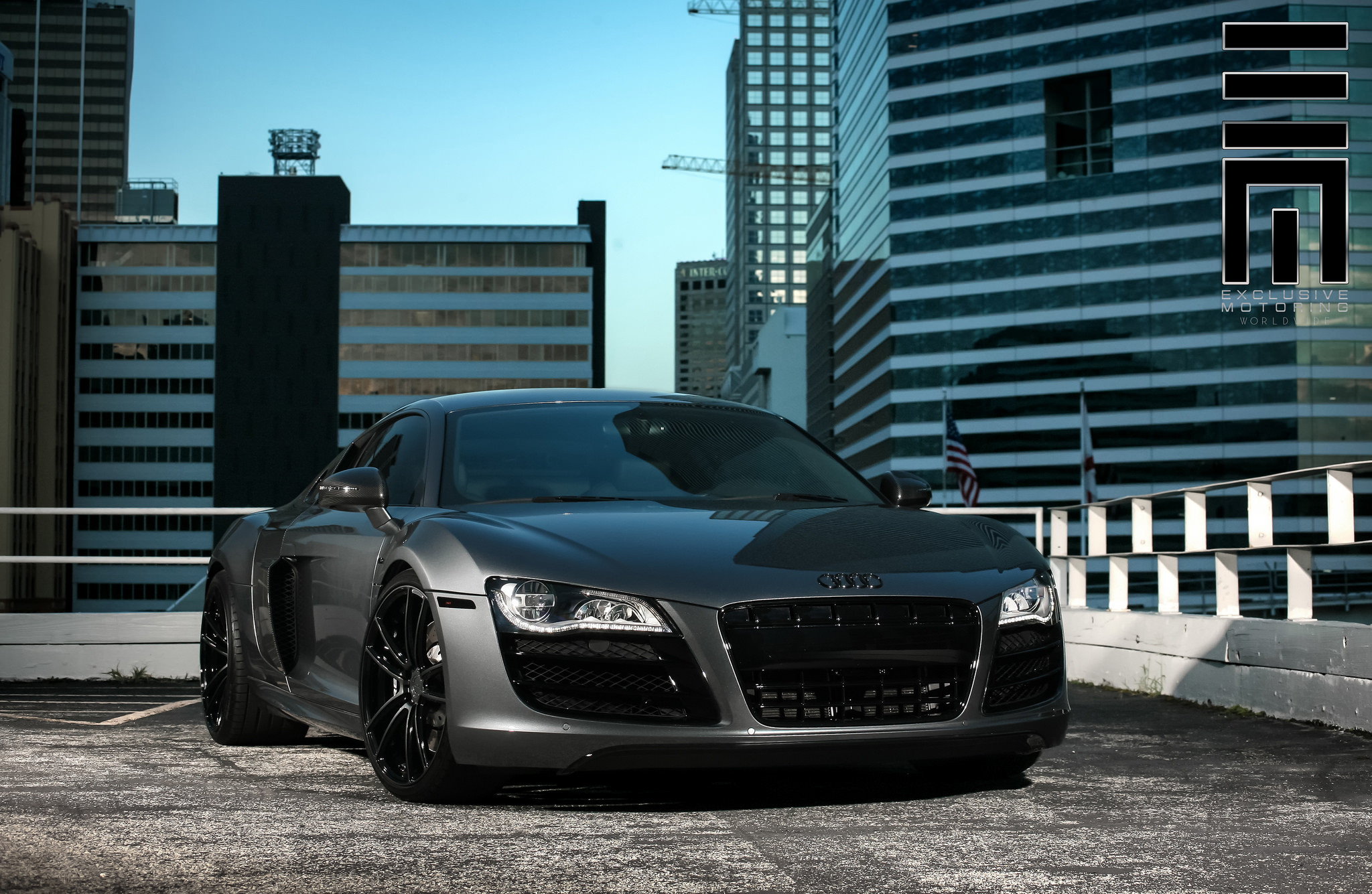 Black Beast - Audi R8 - Photo by Exclusive Motoring