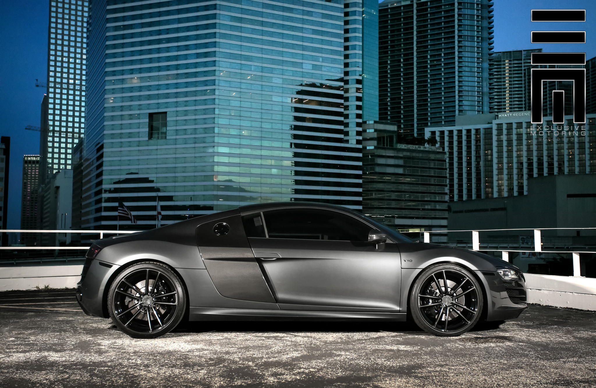 Exclusive Motoring Audi R8 with carbon fiber elements - Photo by Exclusive Motoring
