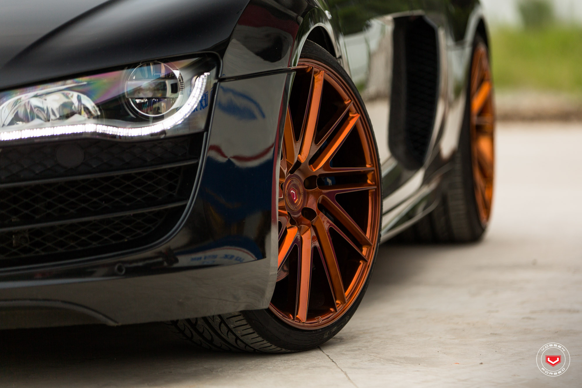 Audi R8 LED Headlights - Photo by Vossen