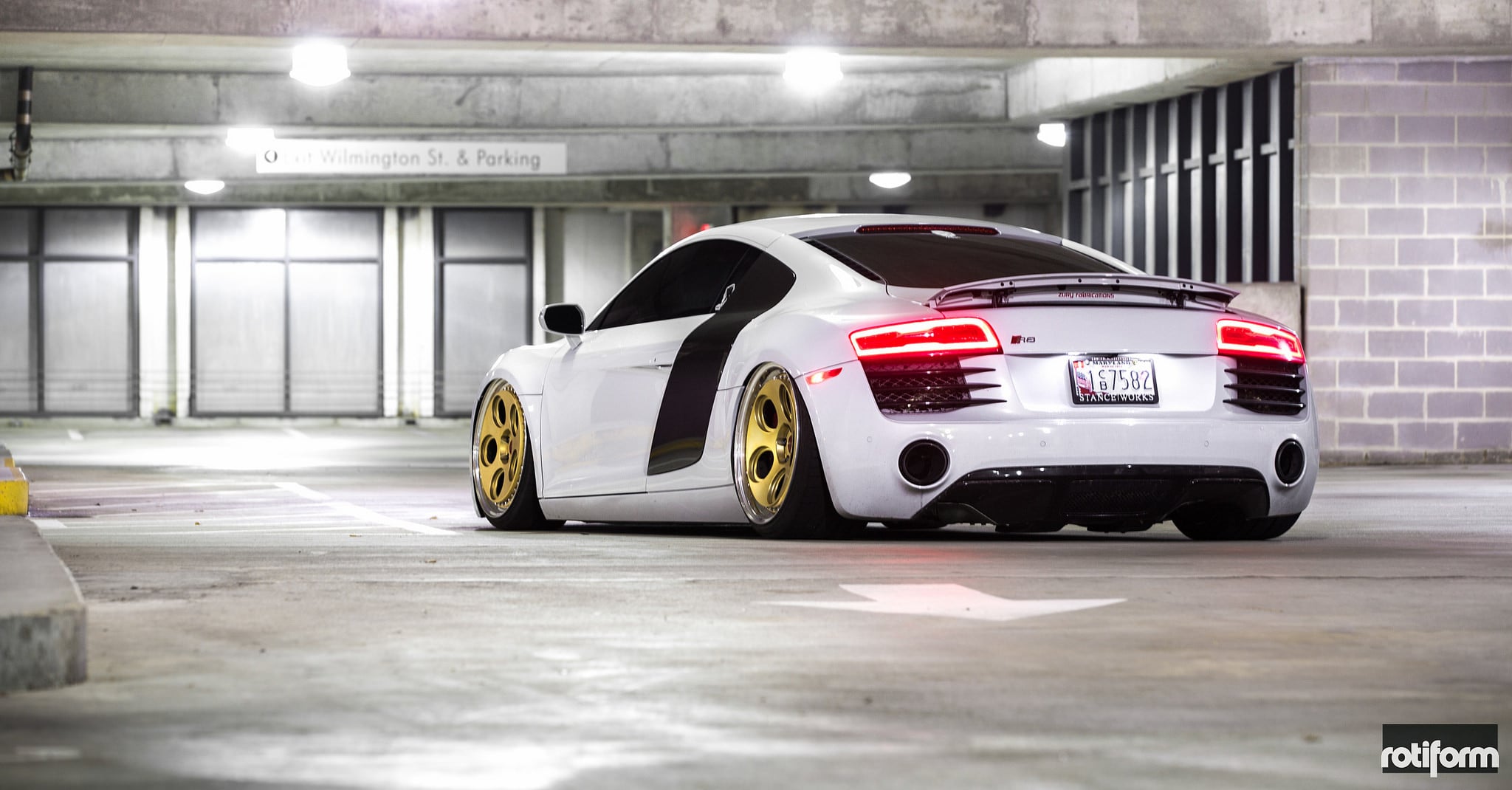 AUDI R8 Red LED Tillights - Photo by Rotiform