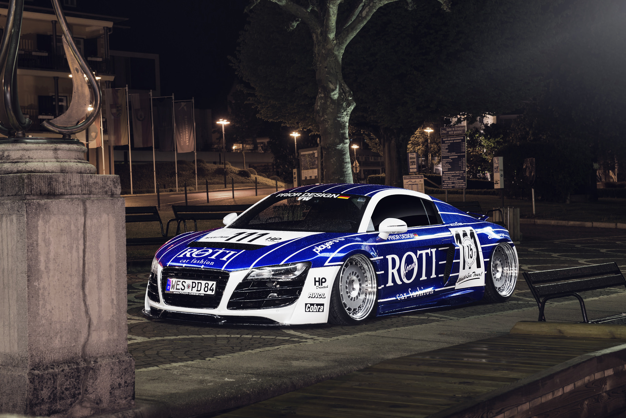 The Rotiform Boss Audi R8 on Forged CCV Rims - Photo by Rotiform