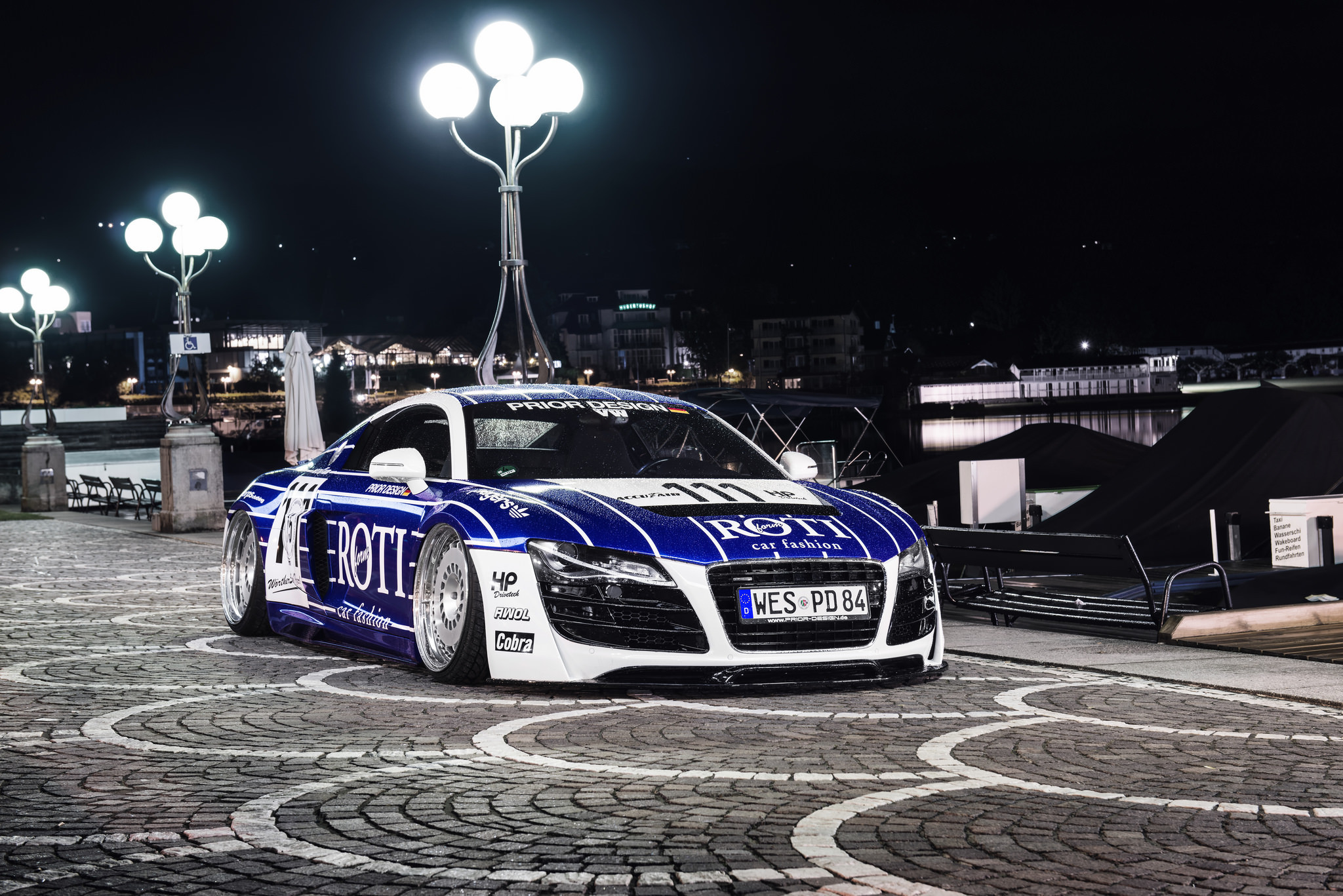 Audi R8 With Rotiform Racing Livery - Photo by Rotiform