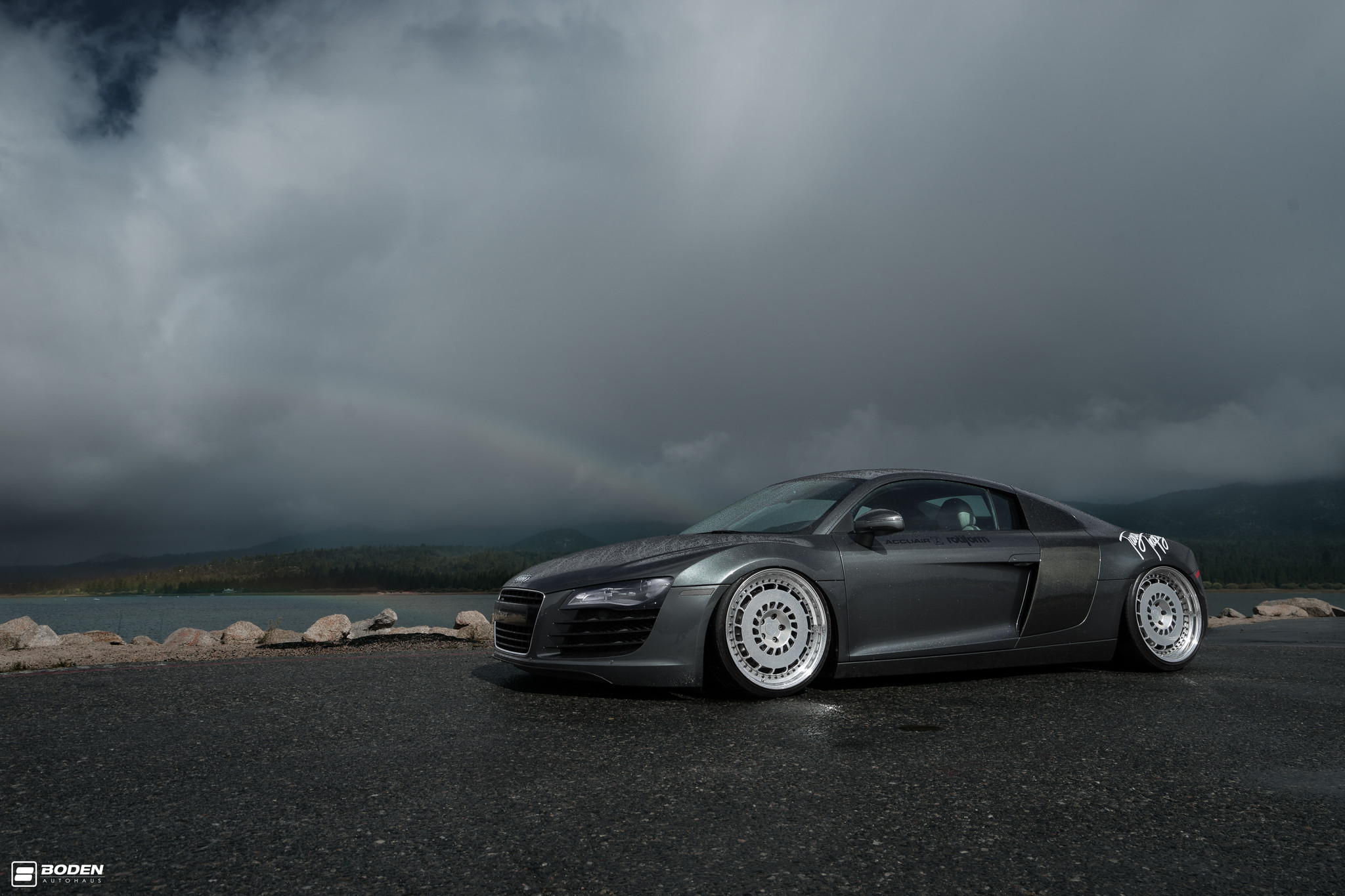 Targa Trophy Special Audi R8 on Custom Wheels - Photo by Rotiform