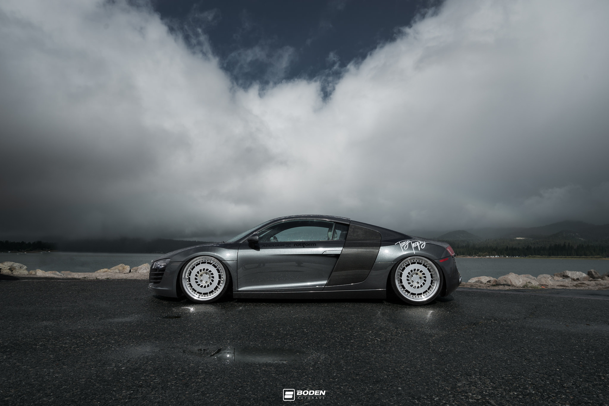 3 Piece Rotiform CCV Custom Rims on AUDI R8 - Photo by Rotiform