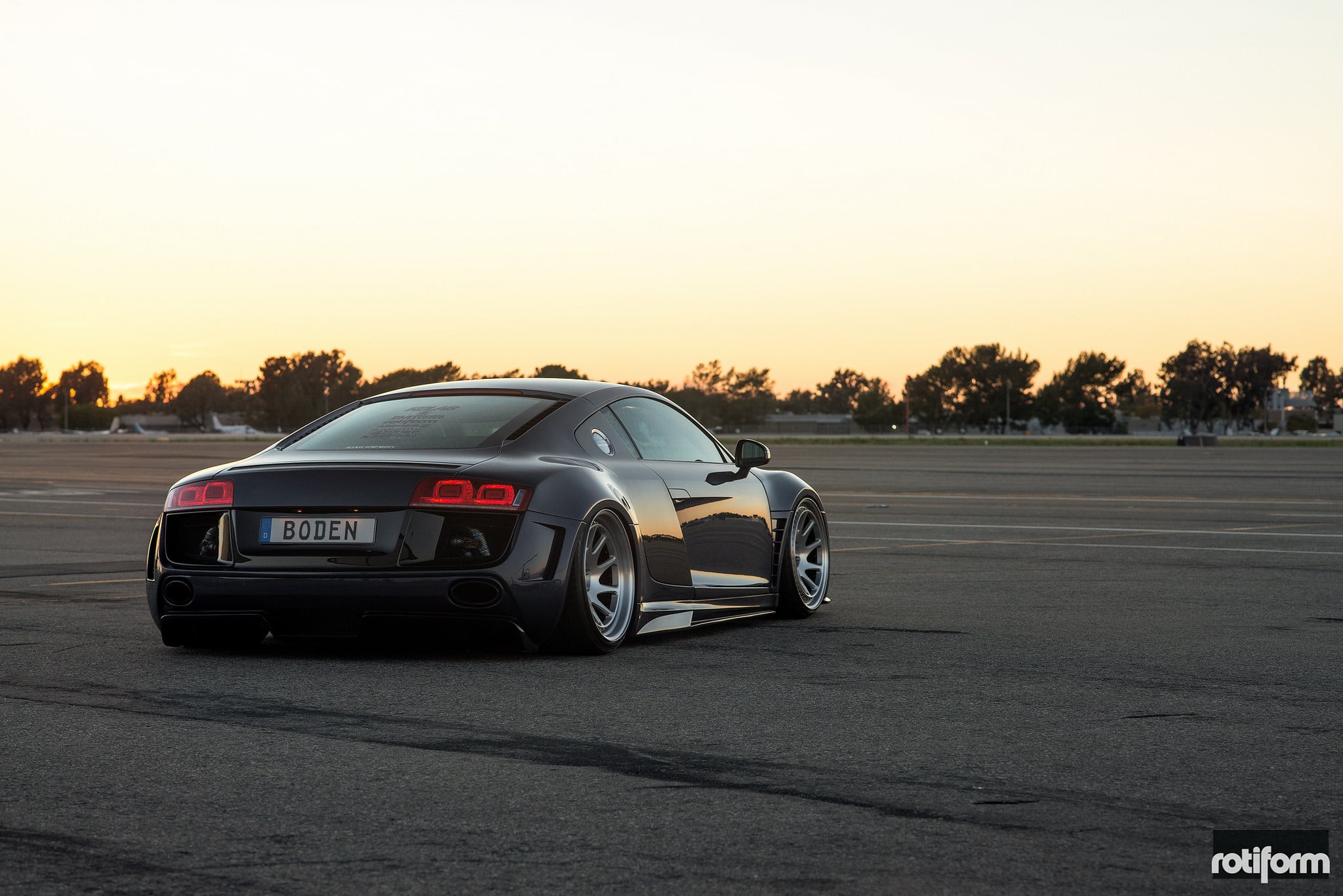 Audi R8 Custom Wide Body Kit - Photo by Rotiform