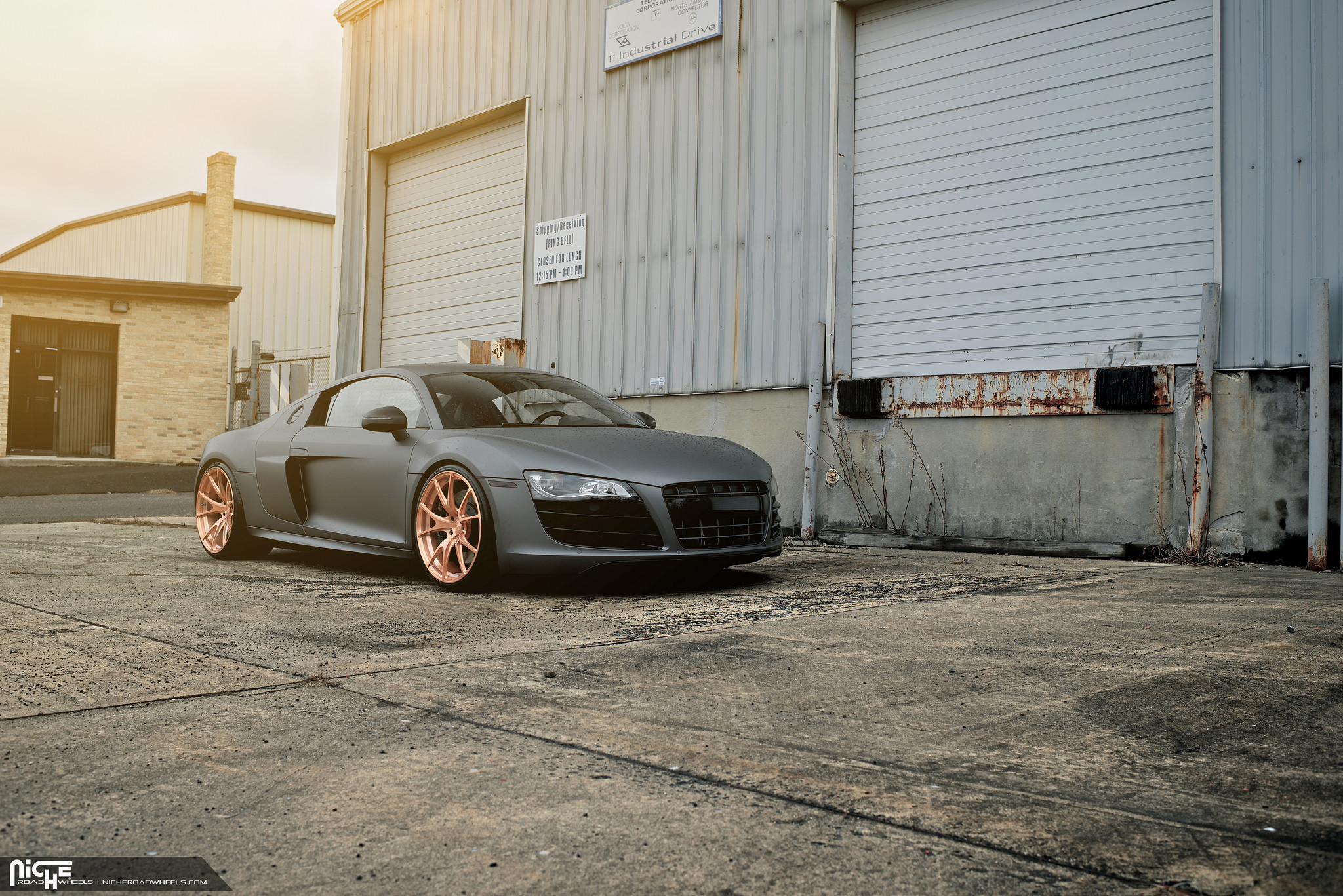 Audi R8 On Niche Misano Custom Wheels - Photo by Niche