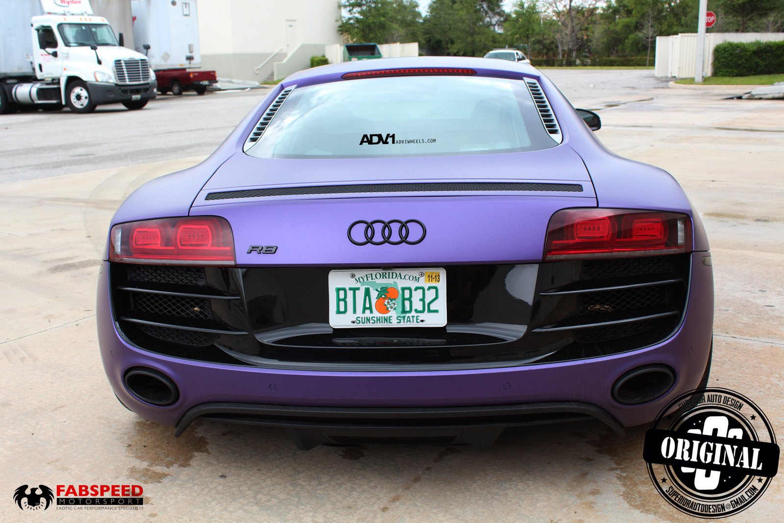 Audi r8 Wrap Design