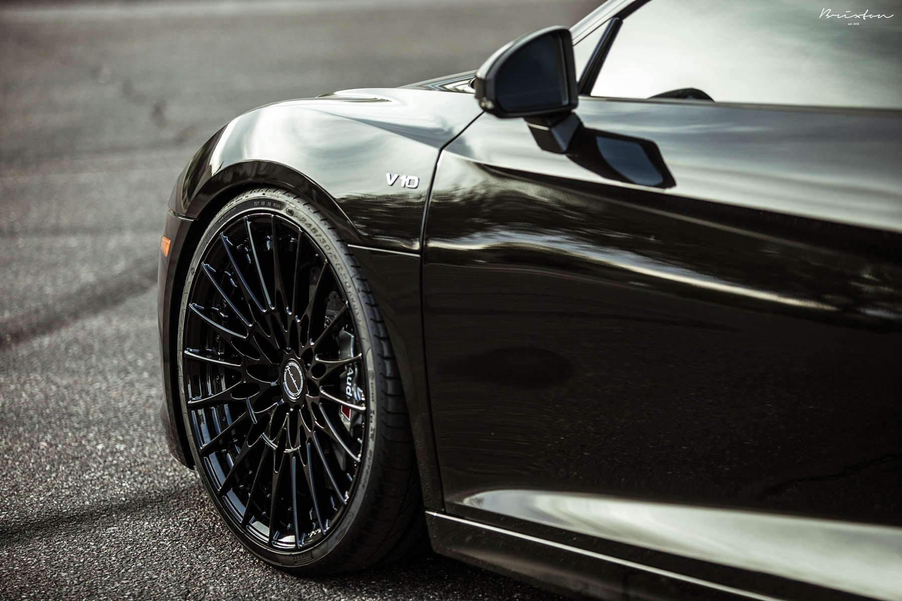 Stealthy Takes Over Black Audi R8 with Custom Parts | CARiD.com Gallery