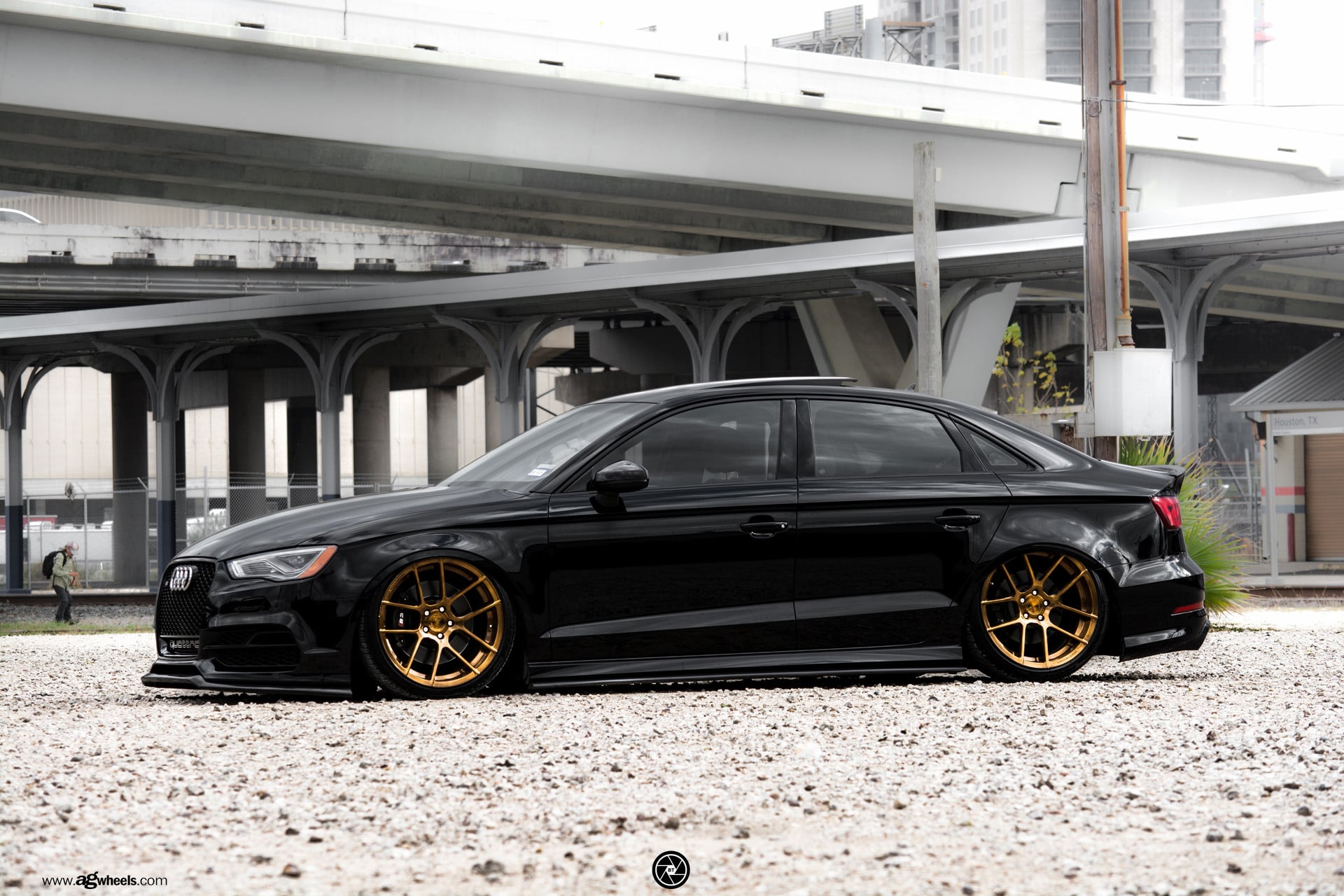 Air Lifted Audi S3 Sedan - Photo by Avant Garde