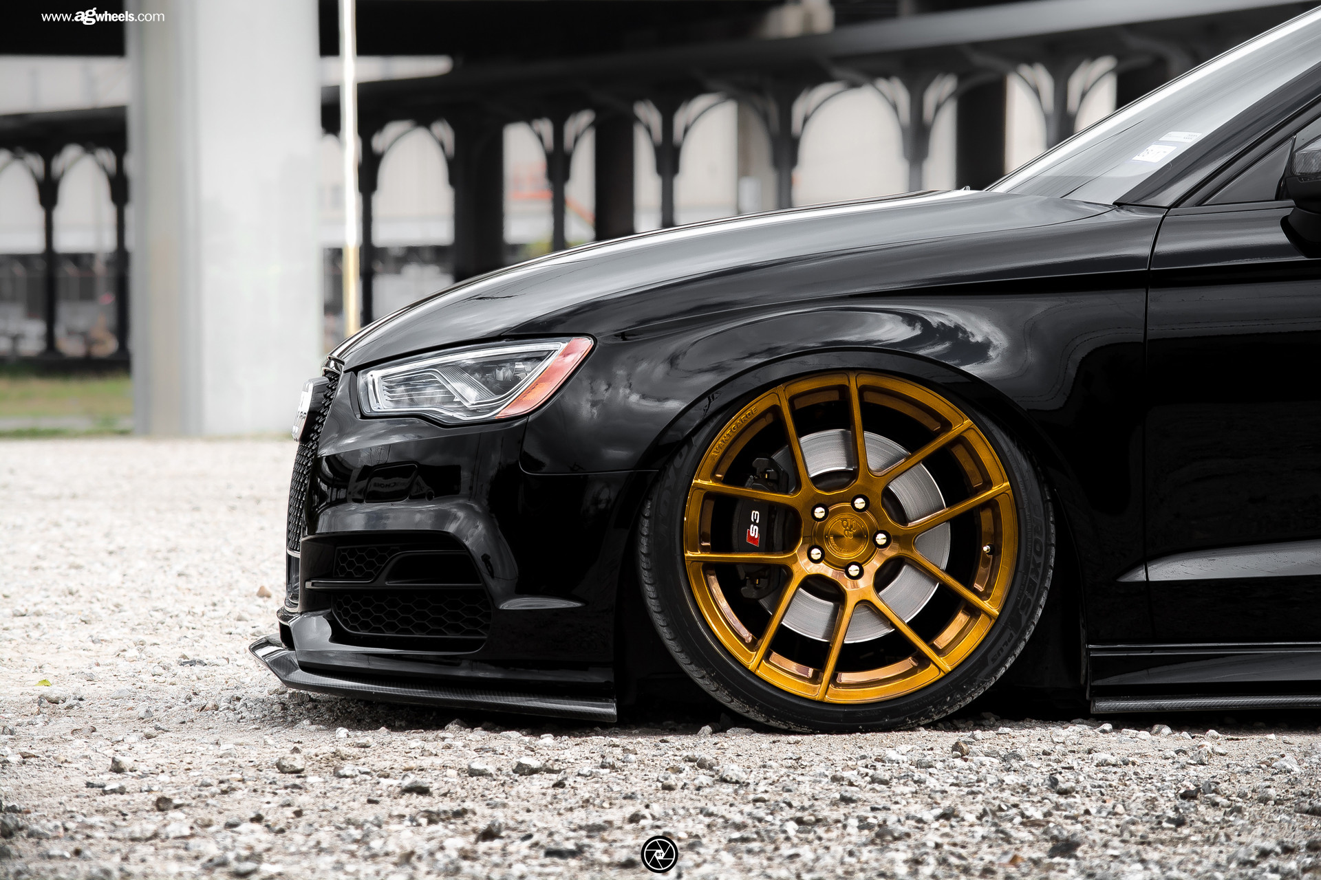 Avant Garde M510 Custom Painted Rims on Audi S3 - Photo by Avant Garde