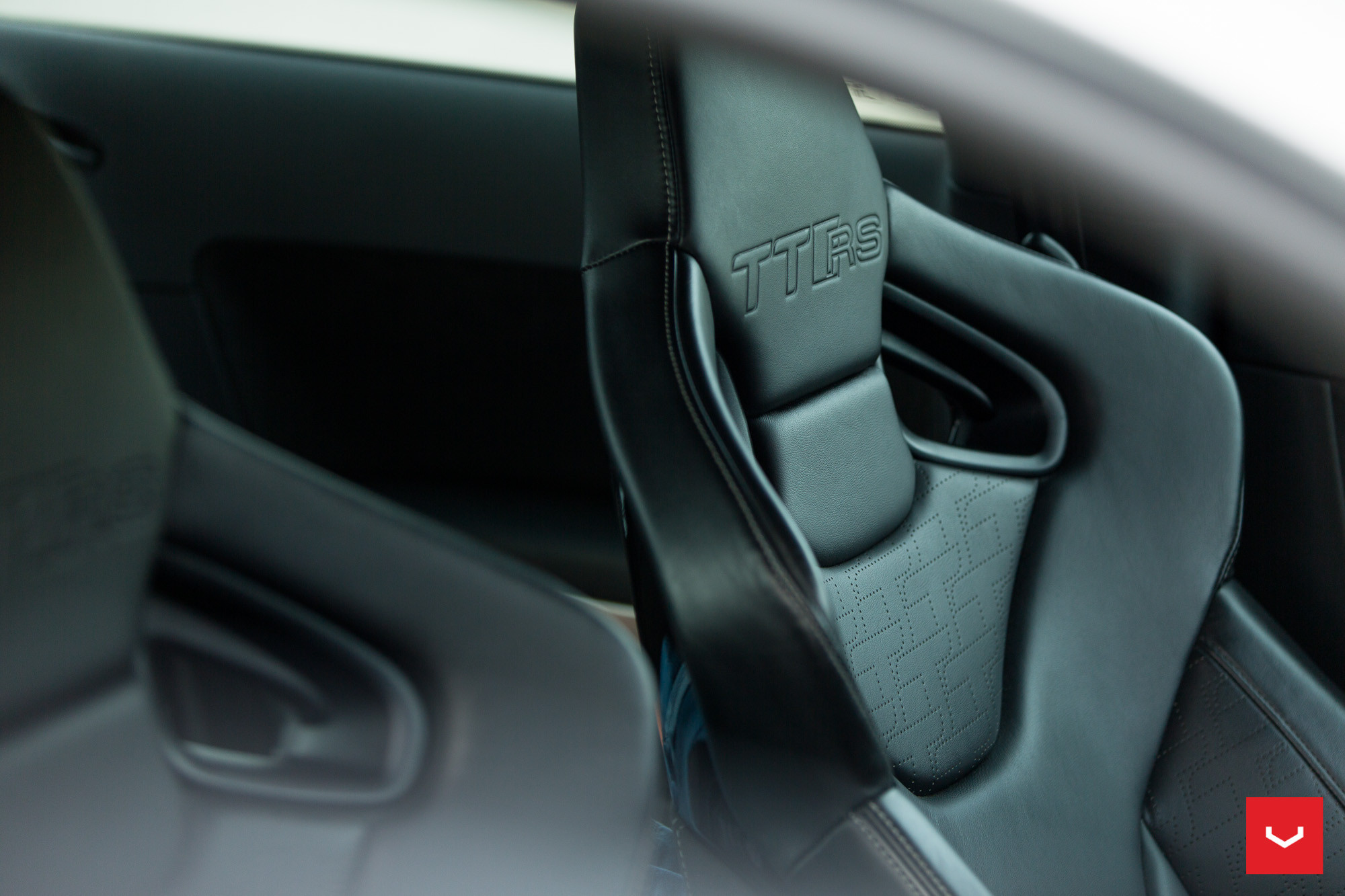 TTRS Racing Seats in Audi S3 - Photo by Vossen