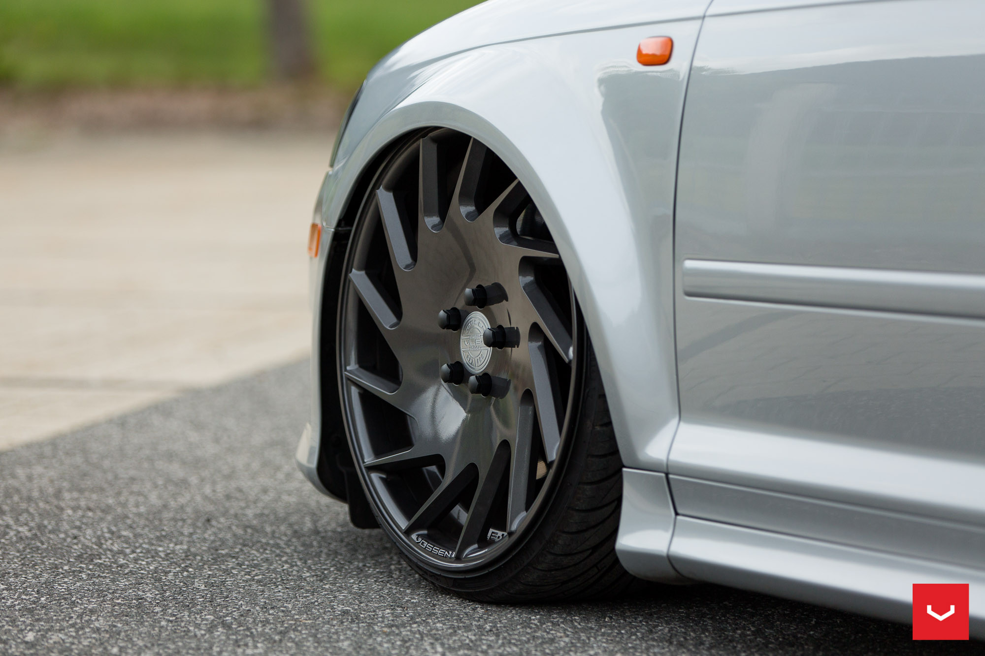 VLE Series Gunmetal Vossen Wheels on Audi S3 - Photo by Vossen