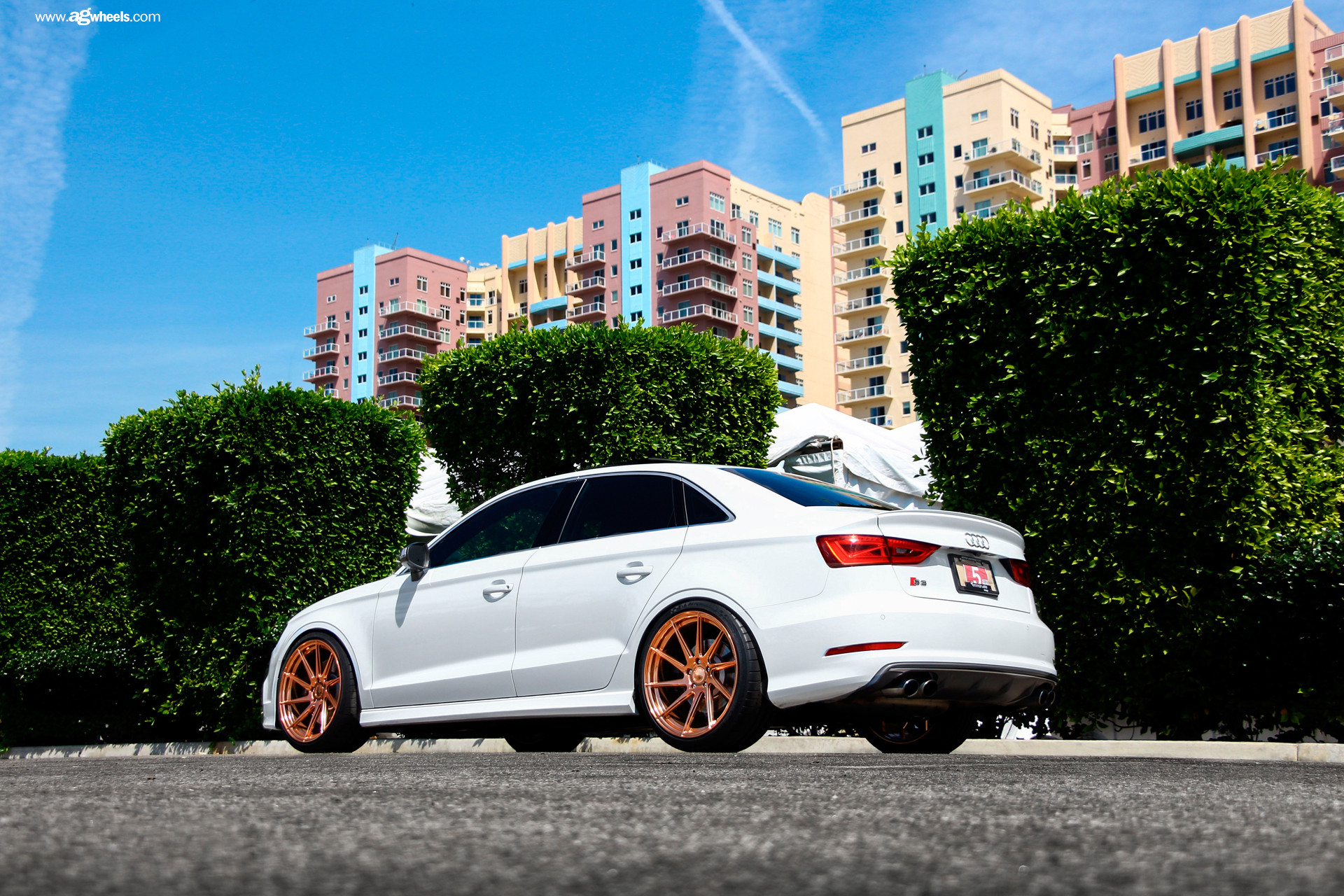 Audi S3 Sedan With Lowered Suspension - Photo by Avant Garde