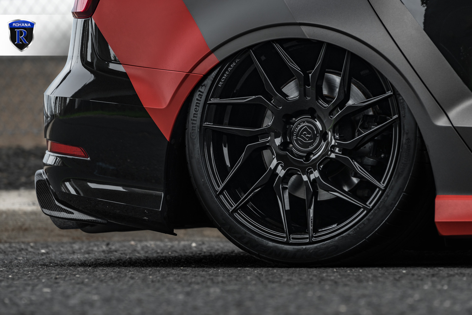Rohana RF-Series Rims on Black Audi S3 - Photo by Rohana Wheels