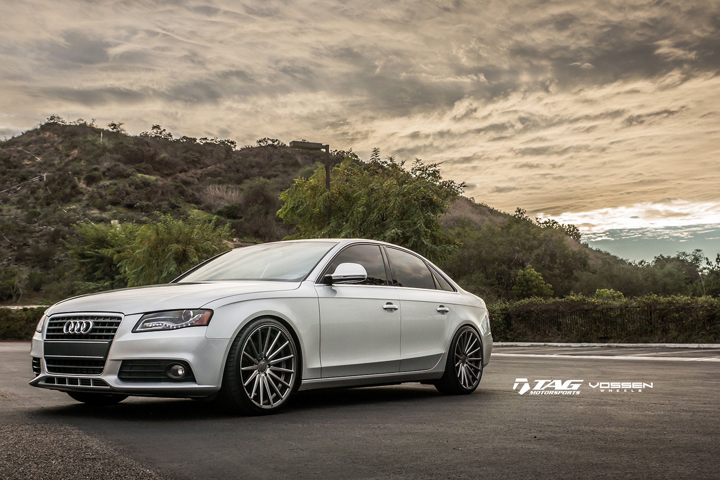 Custom Audi RS4 on Vossen Wheels - Photo by Vossen