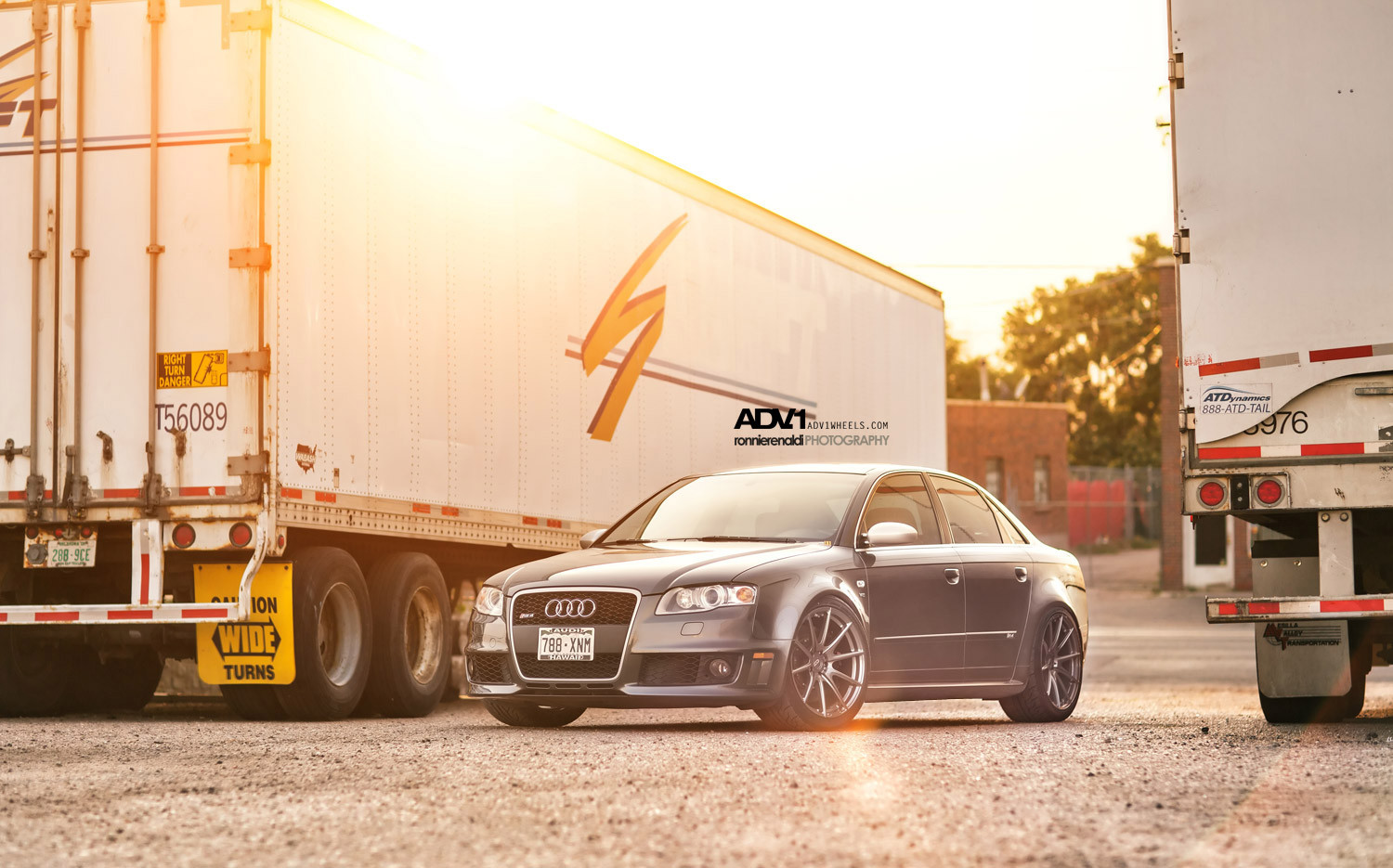 Chrome ADV1 Wheels on Silver Audi S4 - Photo by ADV.1