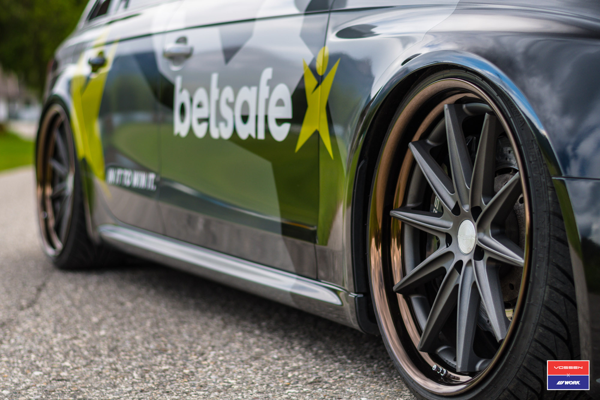 Custom Vossen Forged Rims on Audi RS4 - Photo by Vossen