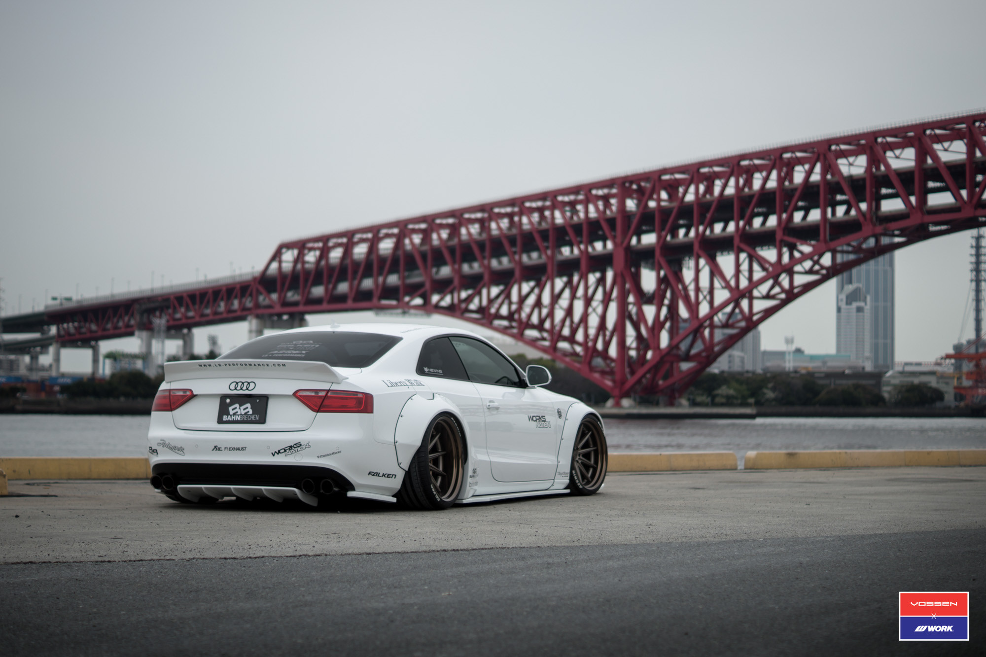 Audi S5 With Libety Walk Body Kit - Photo by Vossen
