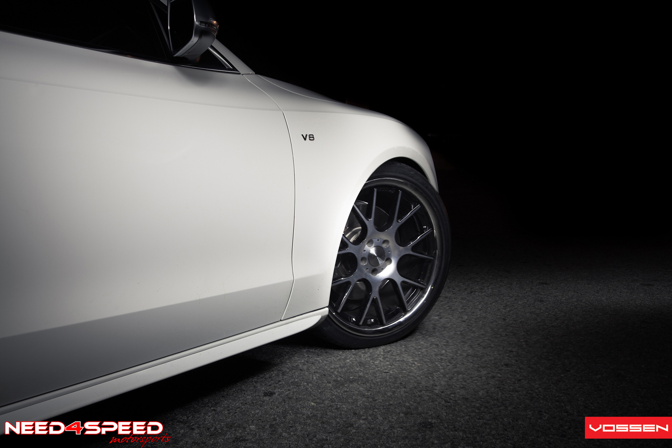 Forged Vossen VPS Rims on White Audi S5 - Photo by Vossen