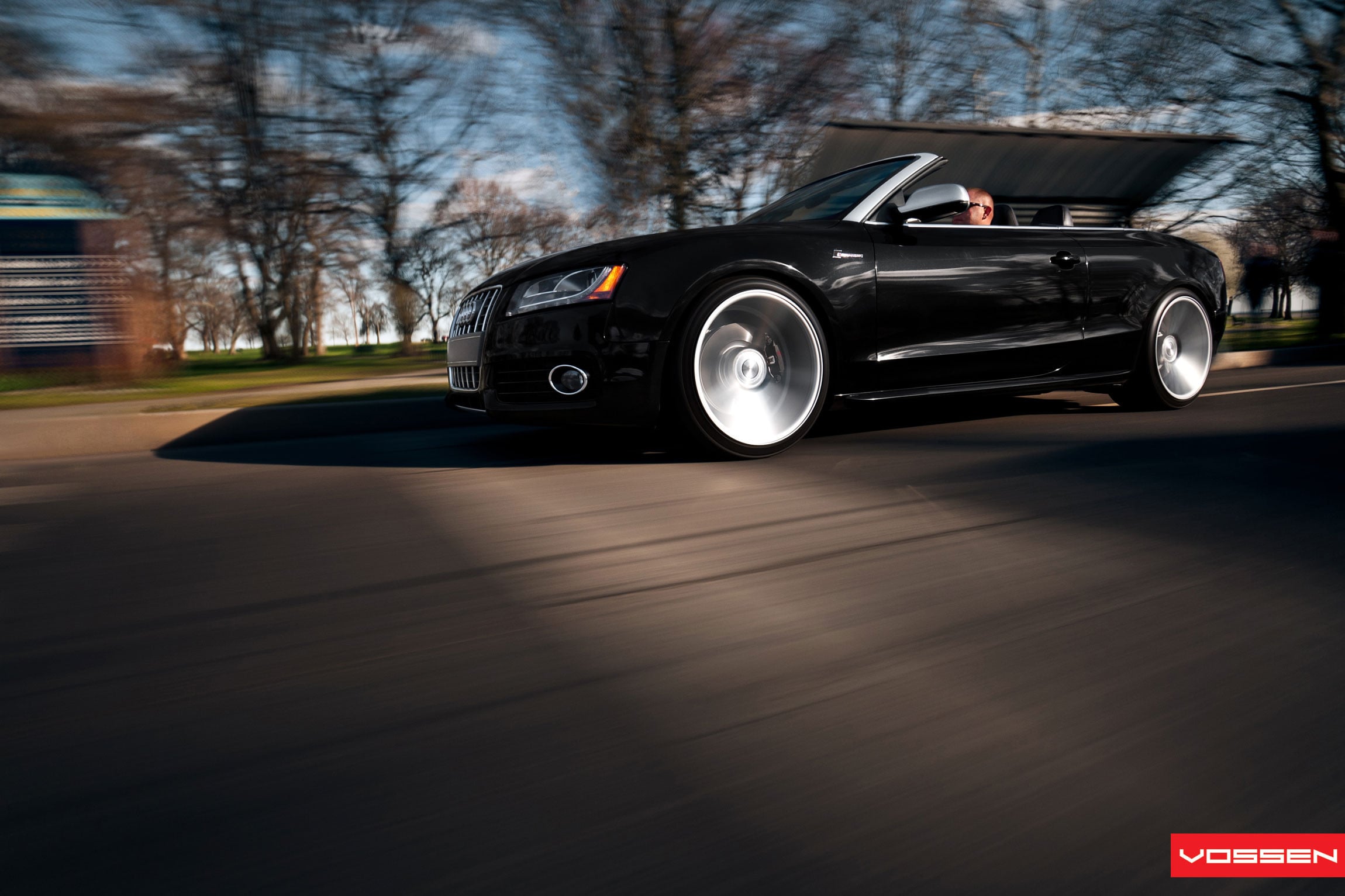 Custom Black Convertible Audi S5 - Photo by Vossen