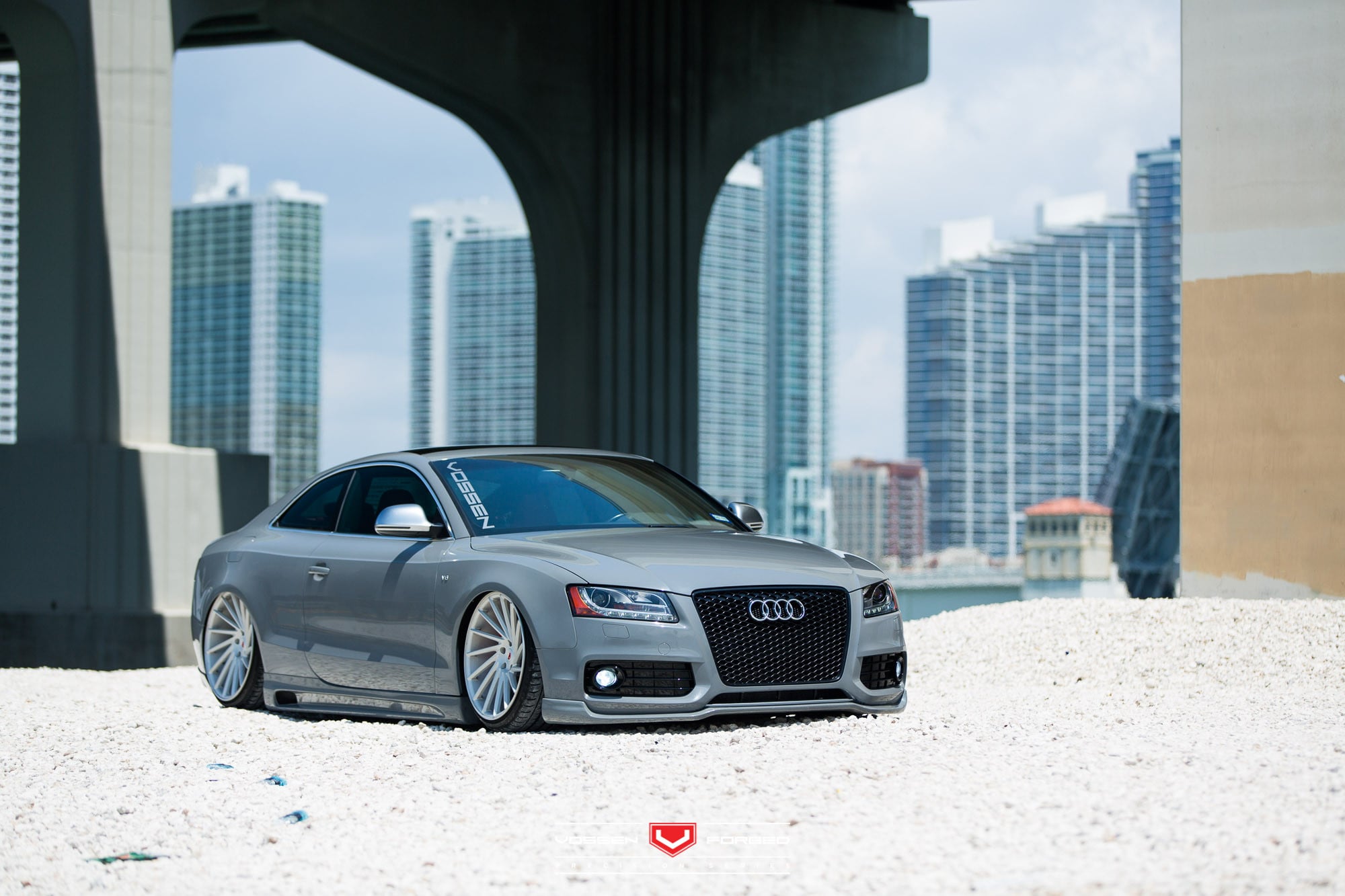 Audi S5 Coupe Air Suspension - Photo by Vossen