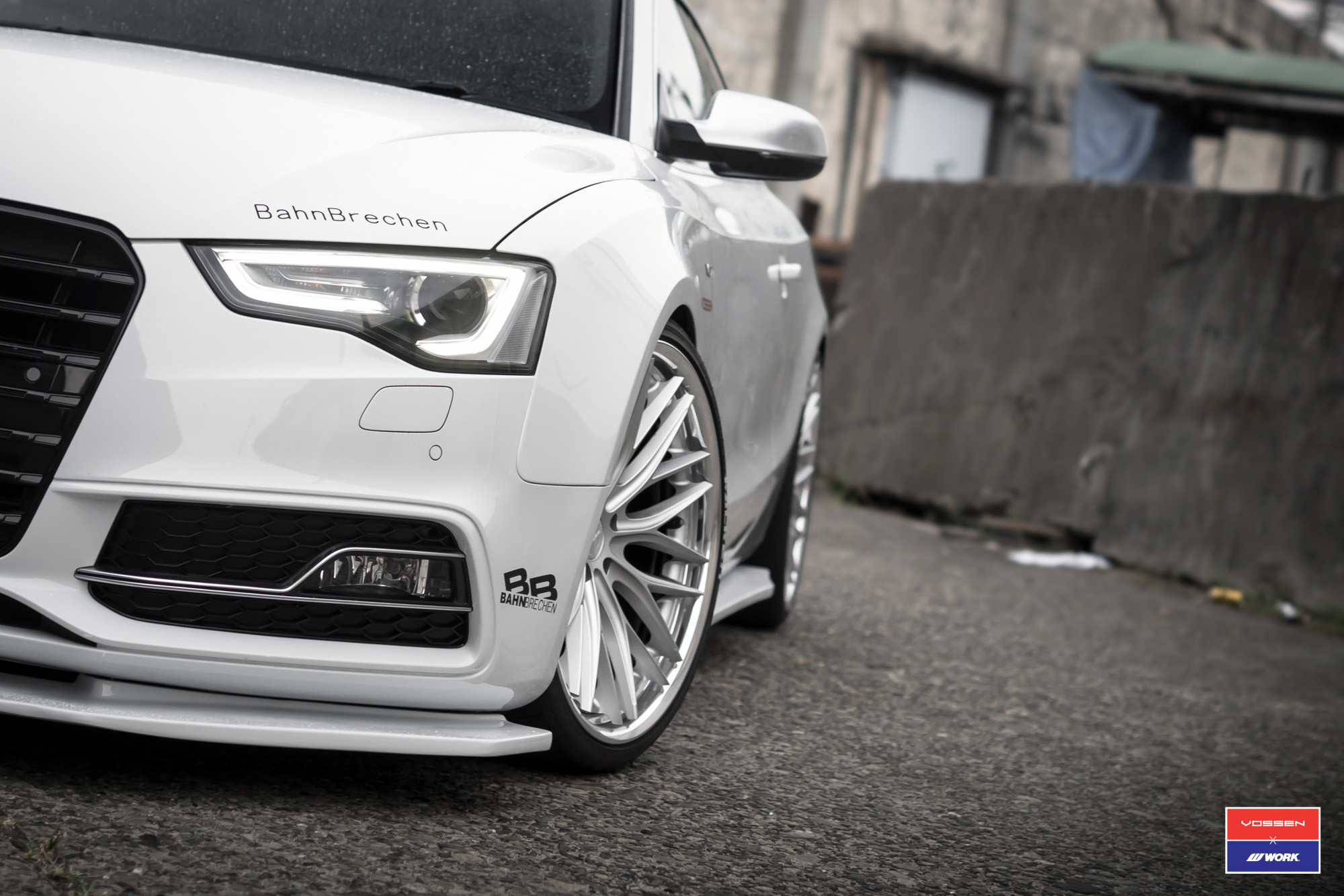 Audi S5 Front Bumper Splitter - Photo by Vossen