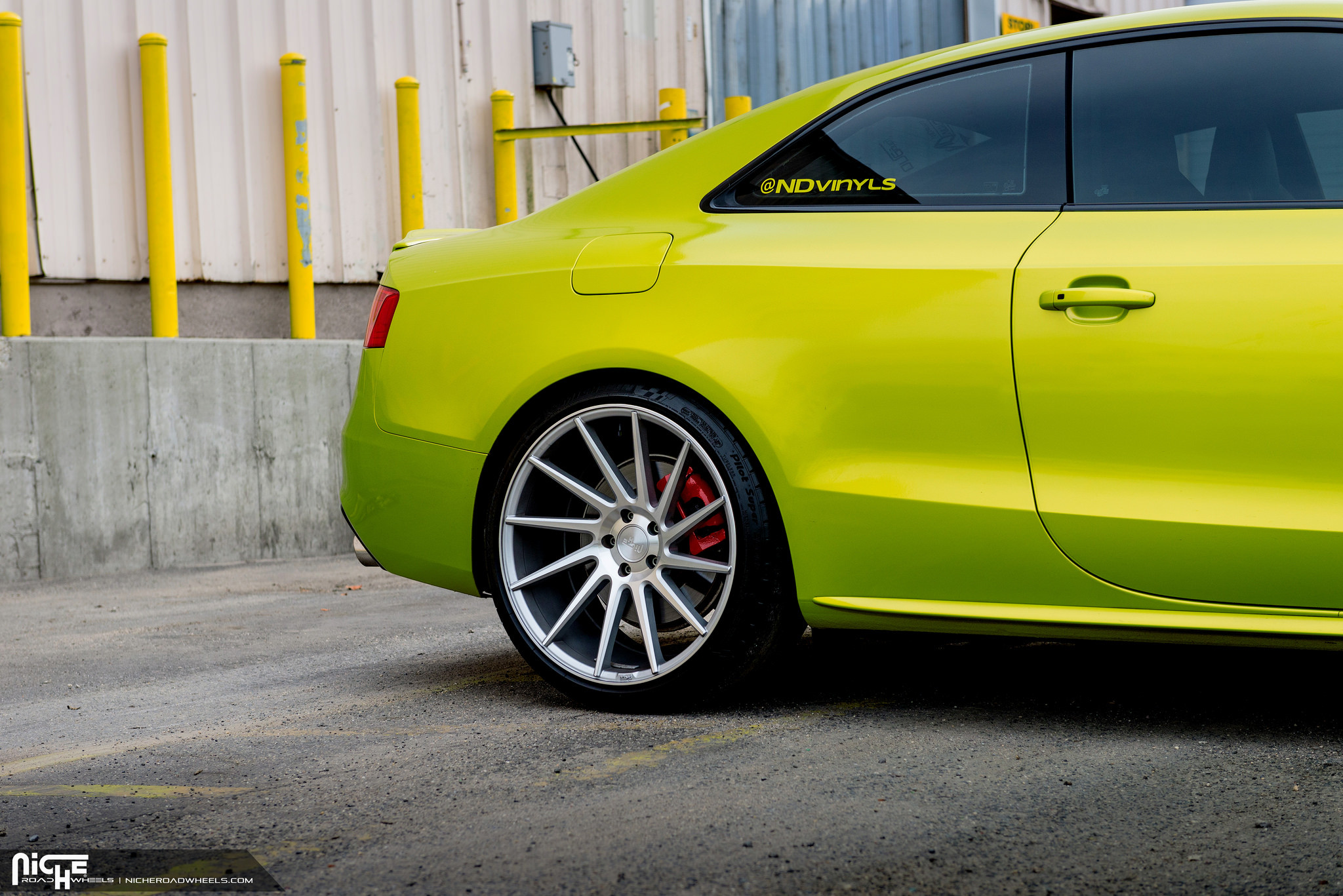 Audi S5 Rear Wheel Stance - Photo by Niche