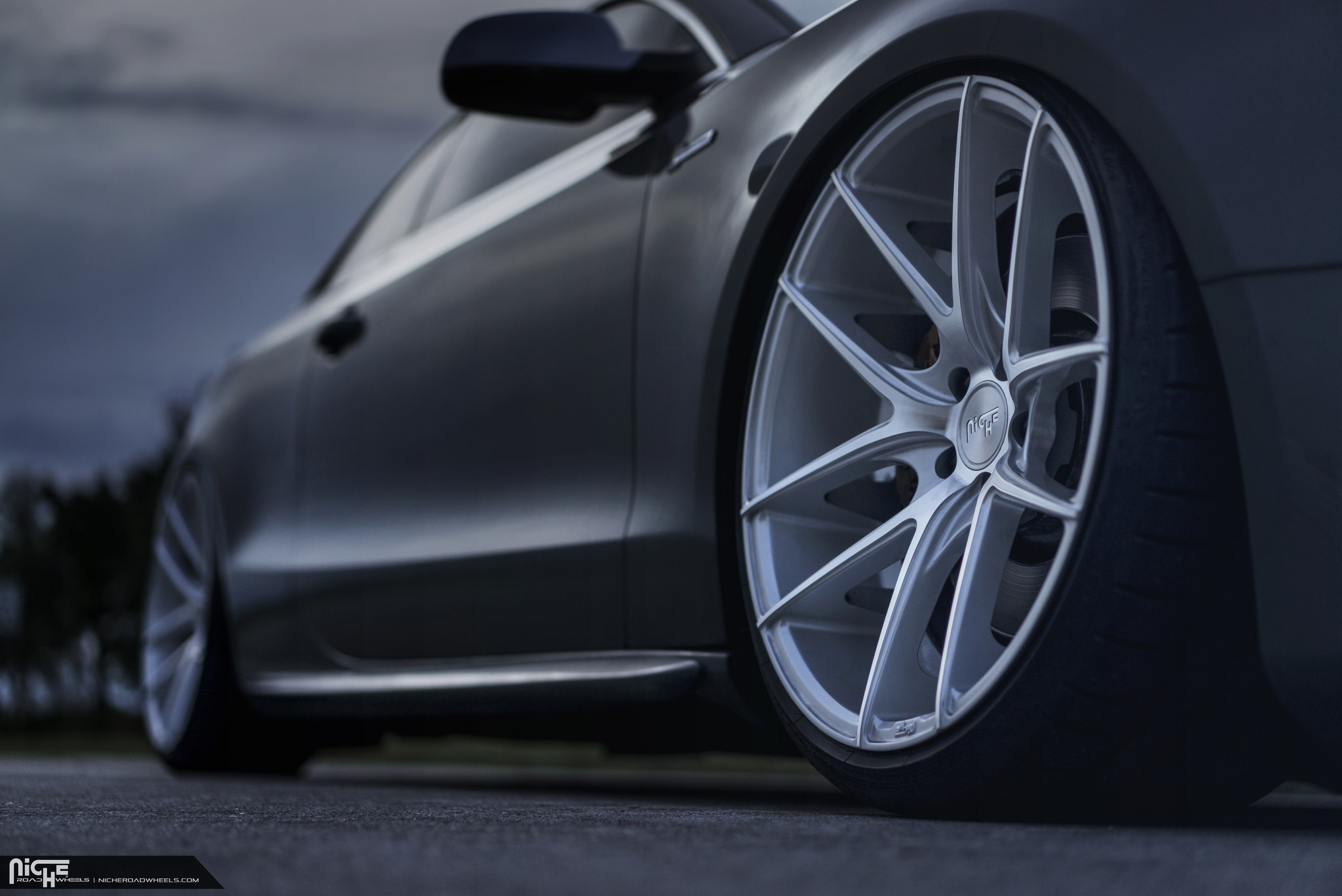 Silver Niche Custom Wheels - Photo by Niche